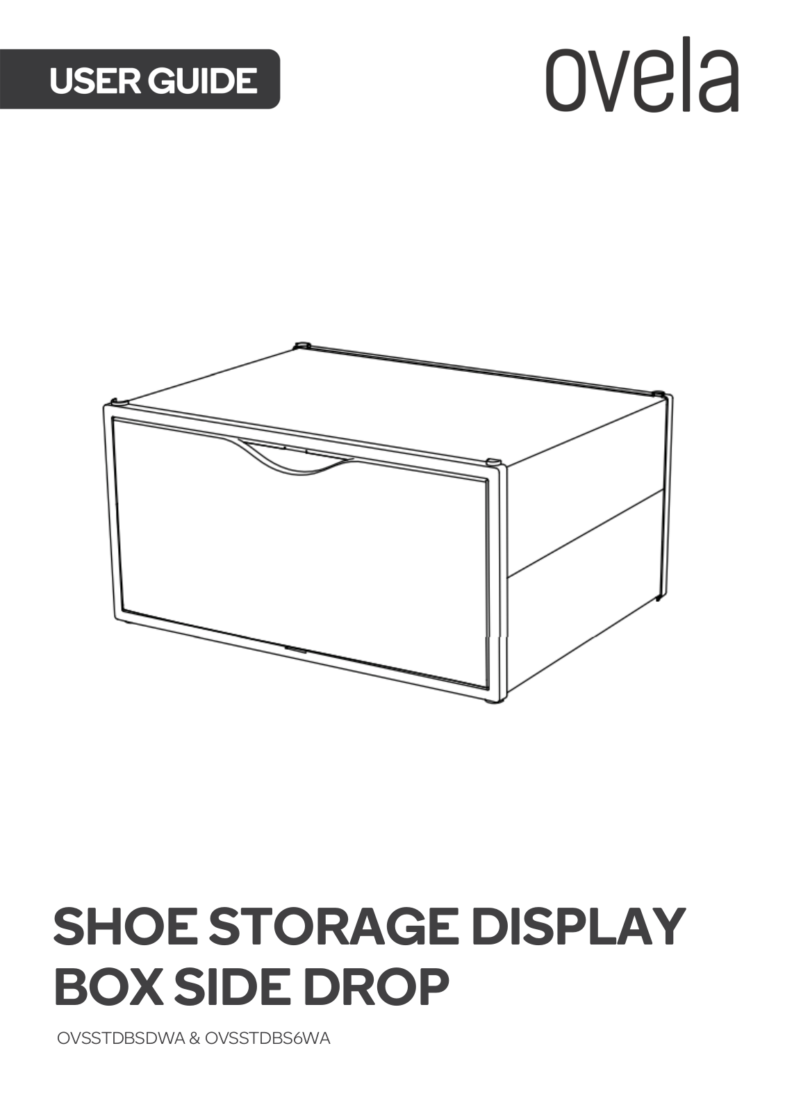 Ovela OVSSTDBSDWA, OVSSTDBS6WA User guide - ManualMachine.com