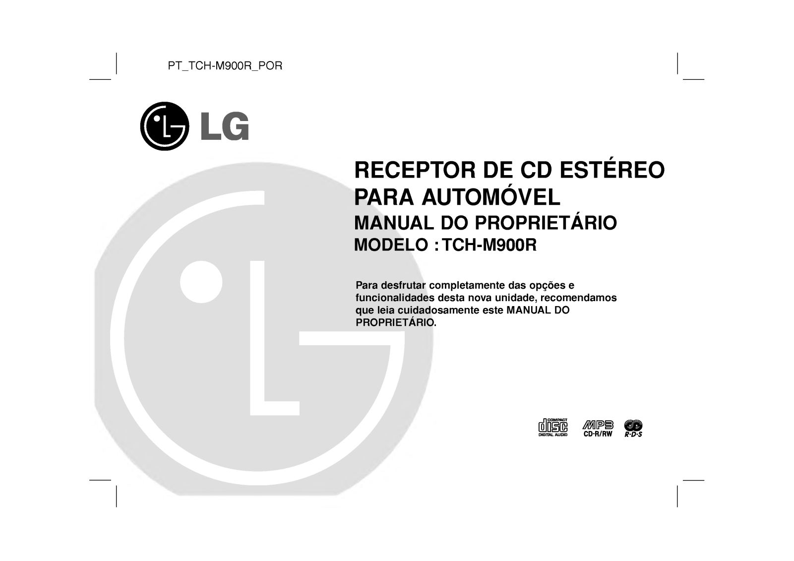 Lg TCH-M900R User Manual