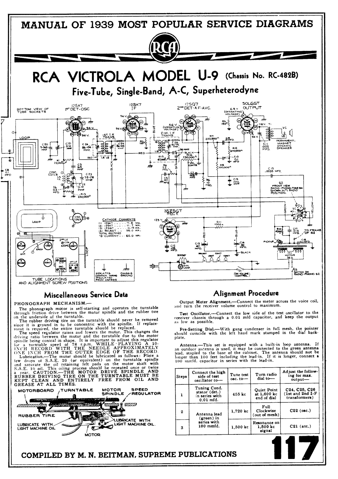 Other V Victrola-U9 Schematic - ManualMachine.com