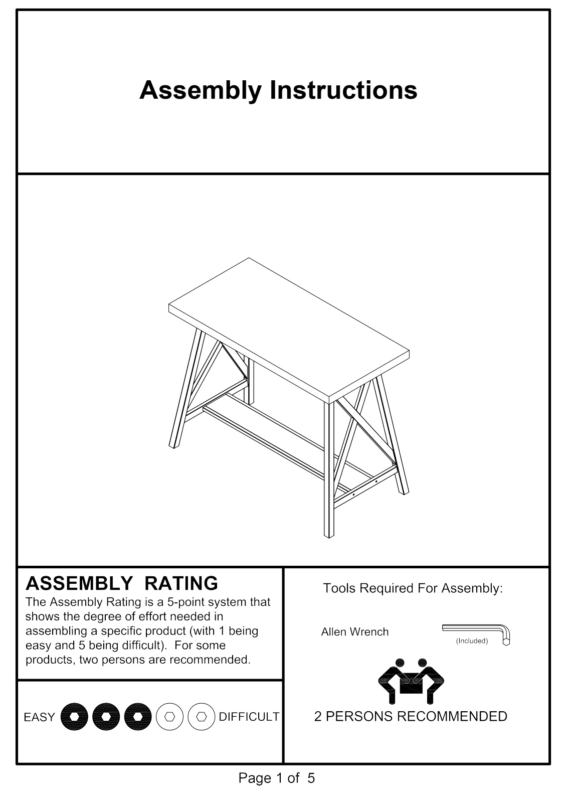 Foundstone W005484552 Assembly Instructions - ManualMachine.com
