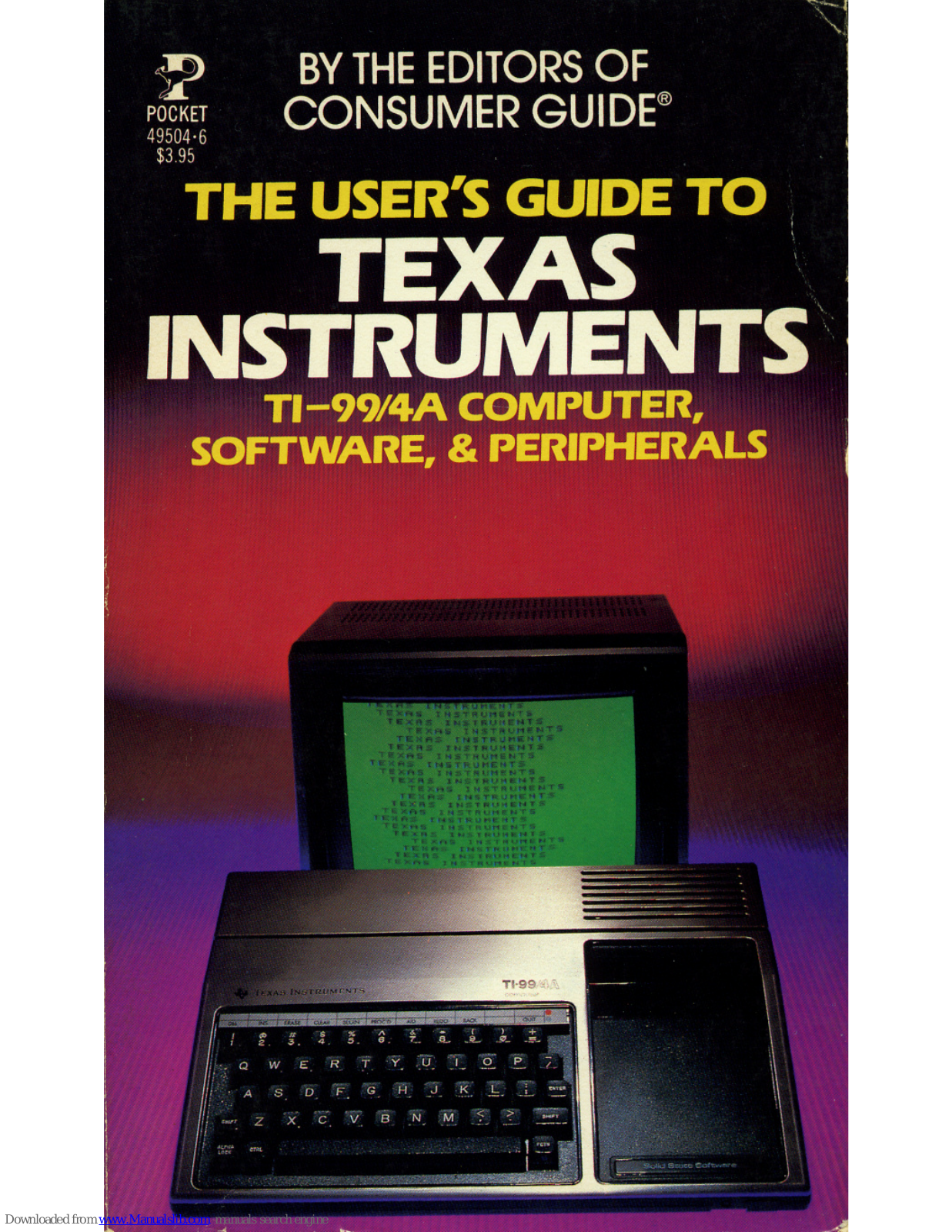 Datasheet TI-99/4A Datasheet (Texas Instruments) - ManualMachine.com