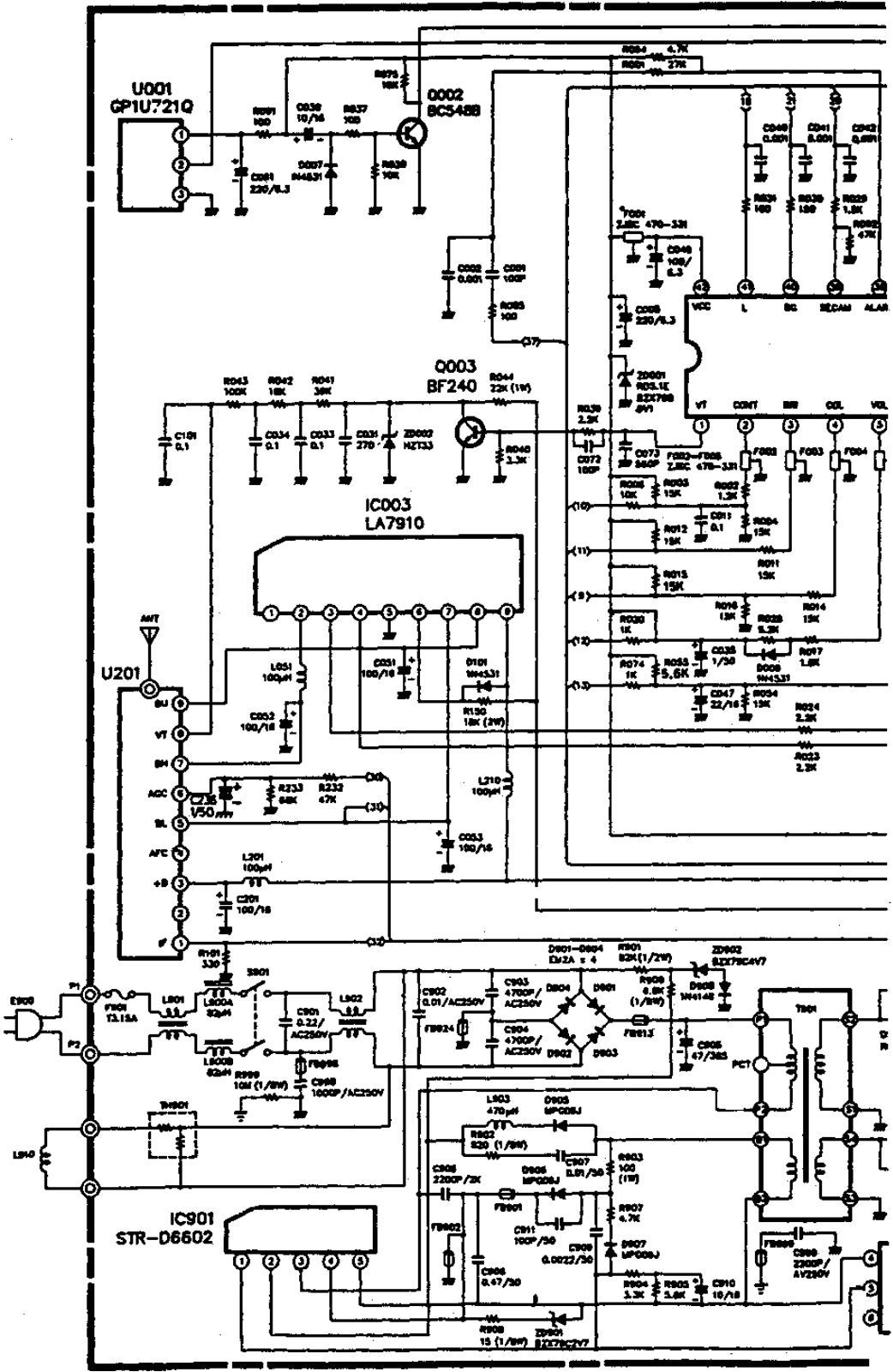 HITACHI 2008T Service Manual