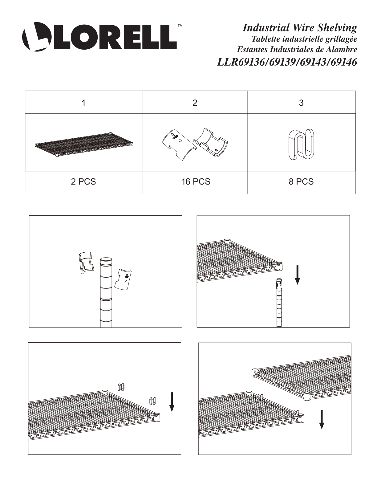 Lorell LRO1261 Installation & Assembly - ManualMachine.com