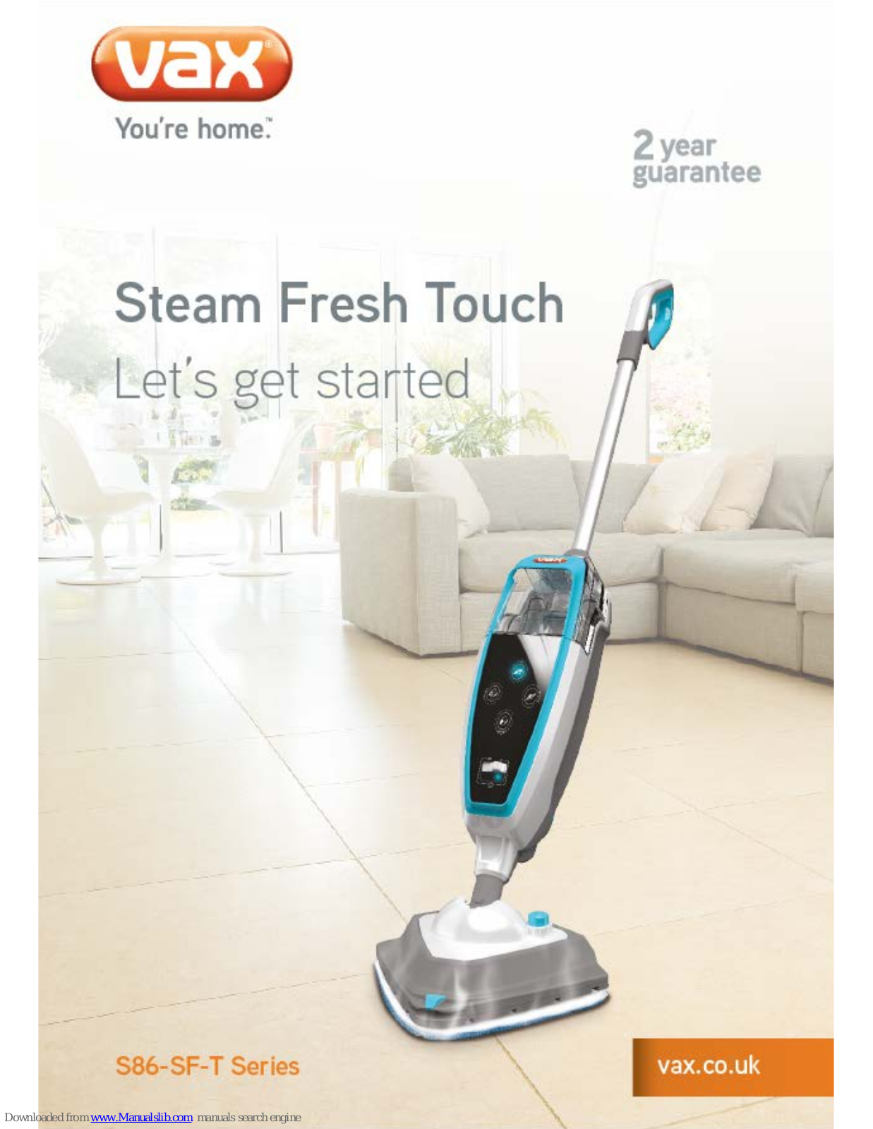 Vax Steam Fresh Touch S86-SF-T Series Let's Get Started