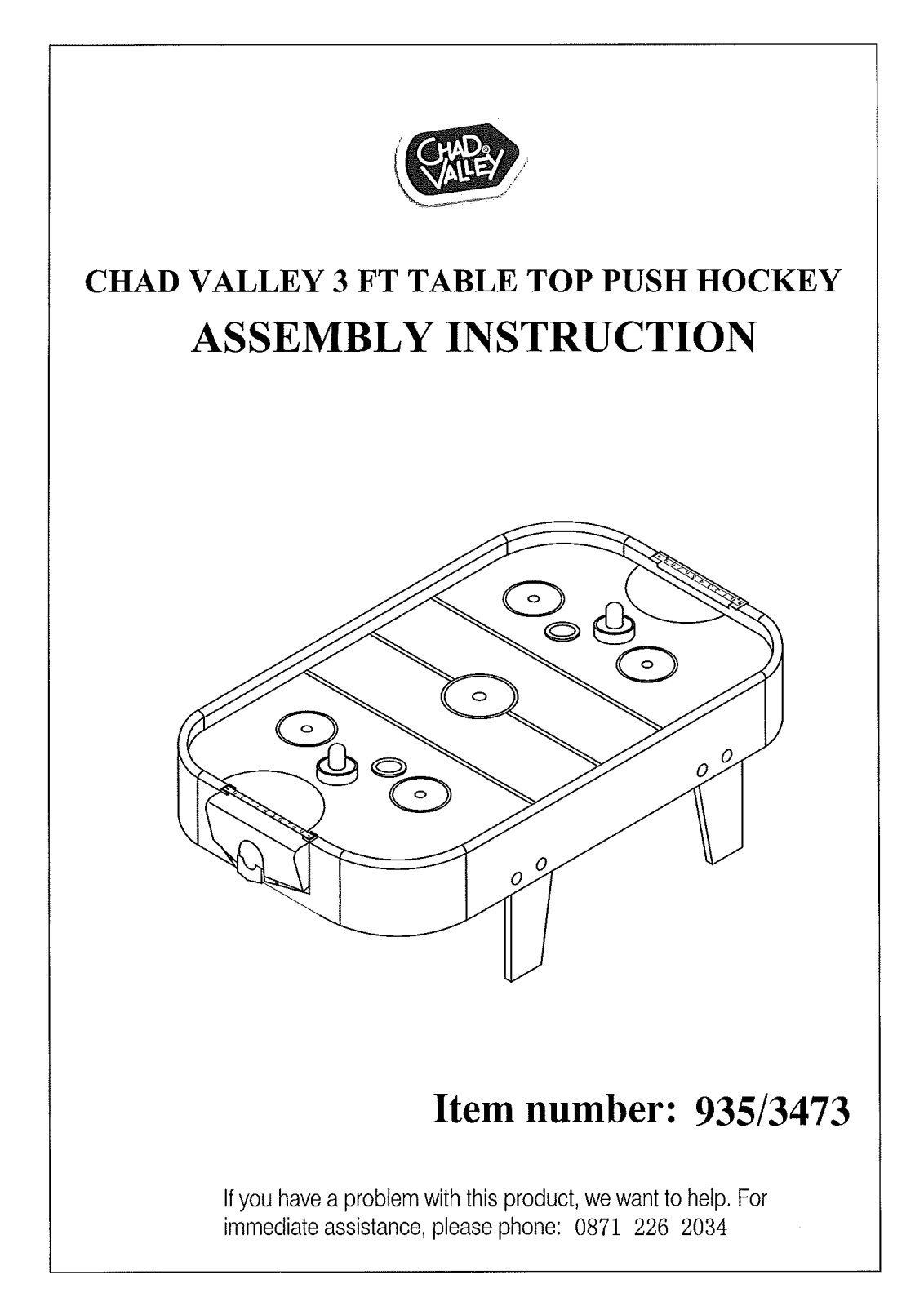 Chad Valley 9353473 Instruction manual