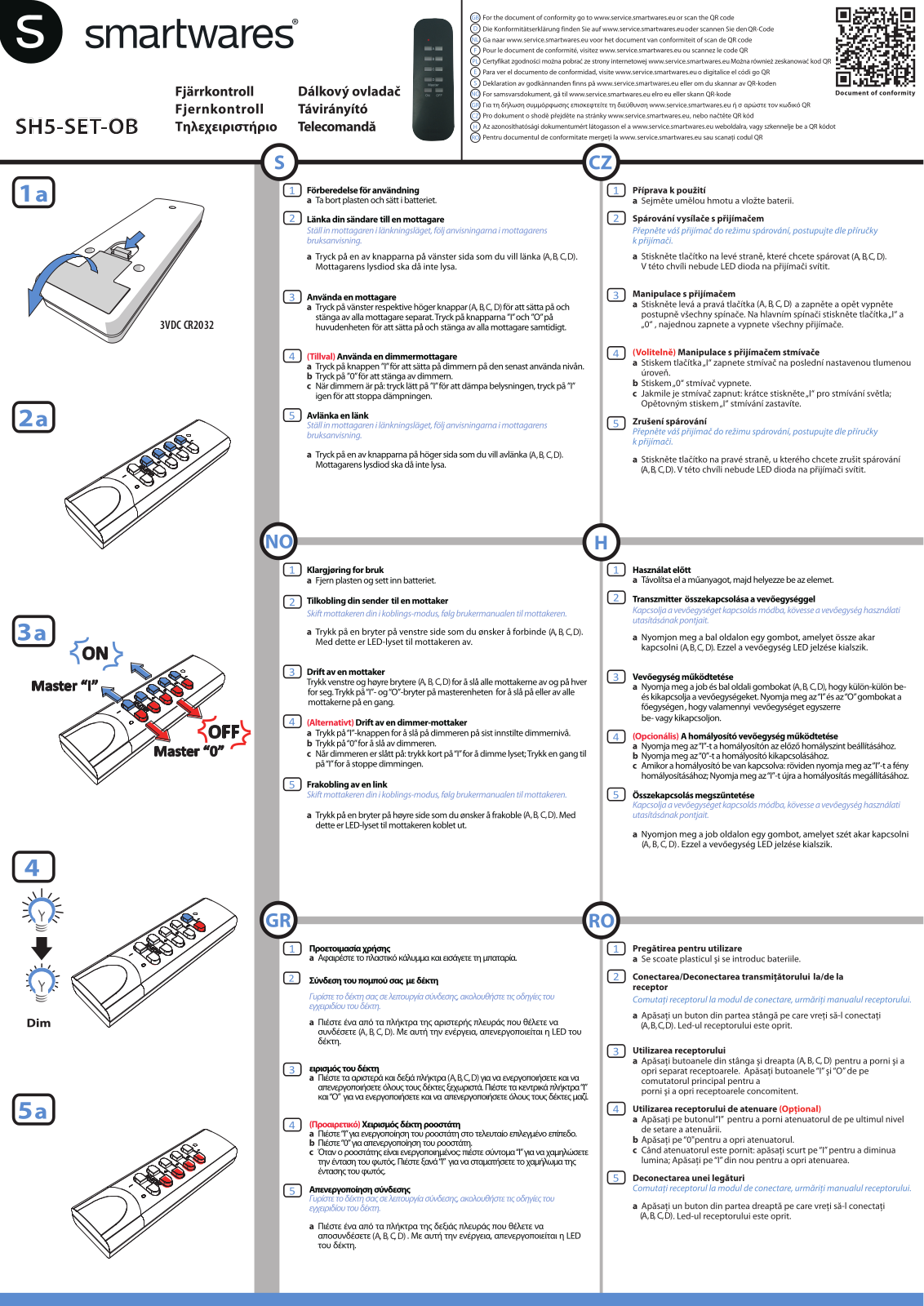 Smartwares SH5-SET-OB User Manual