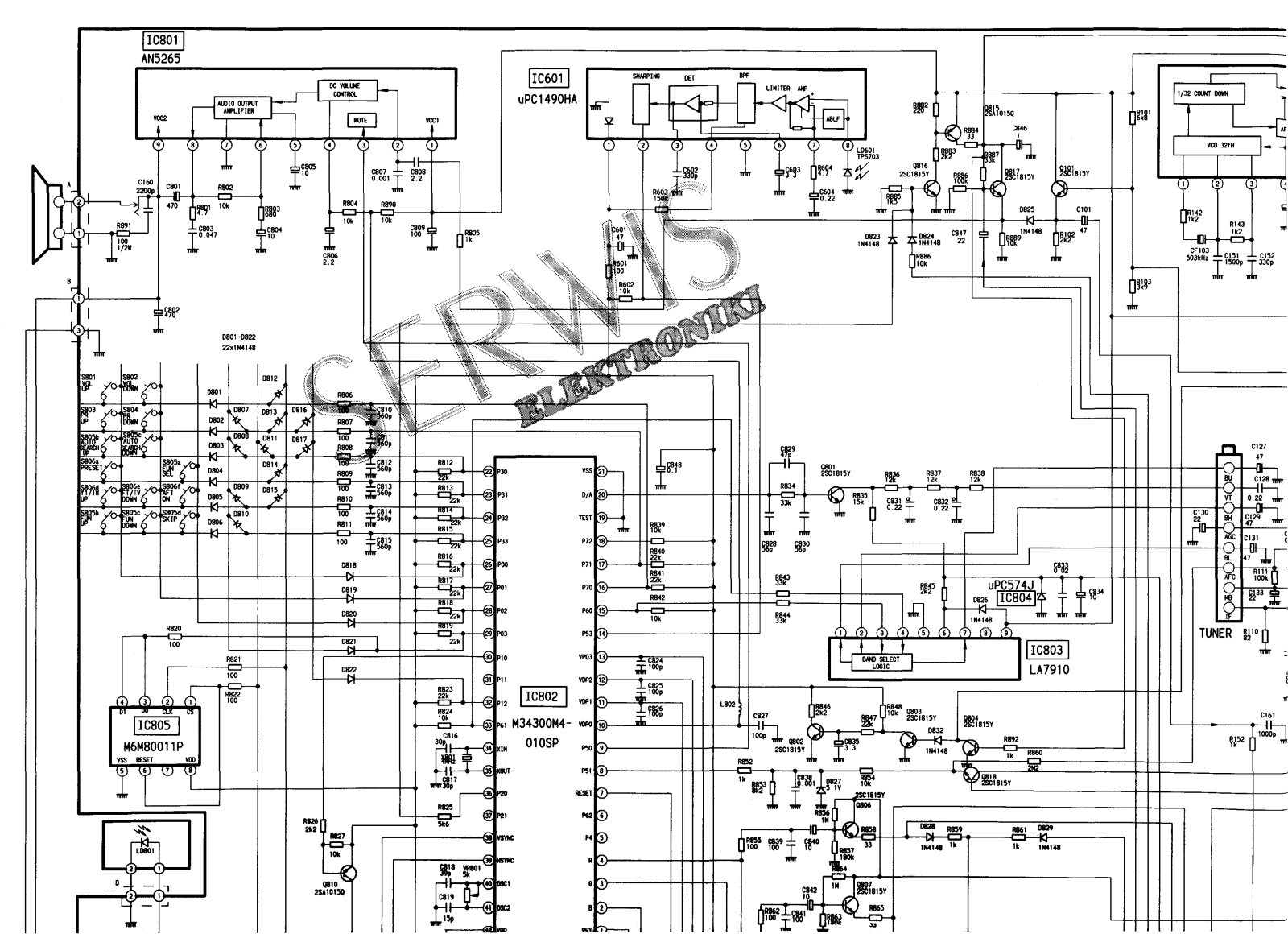 Contec MRV3782 Schematic