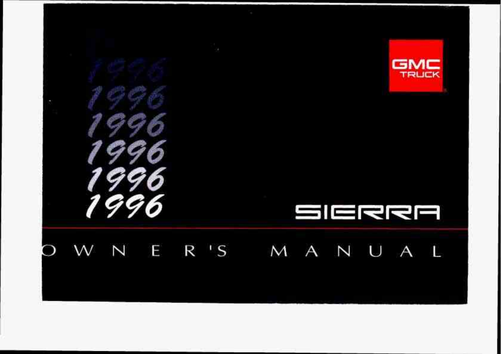 GMC Sierra 1996 Owner's Manual