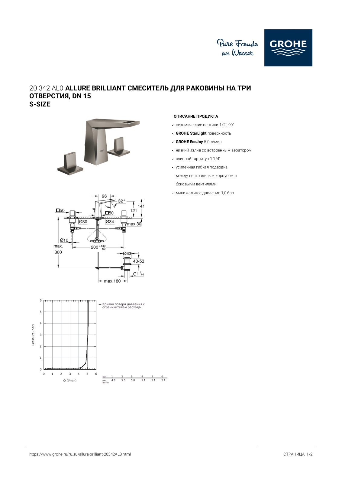 Grohe 20342AL0 User guide - ManualMachine.com