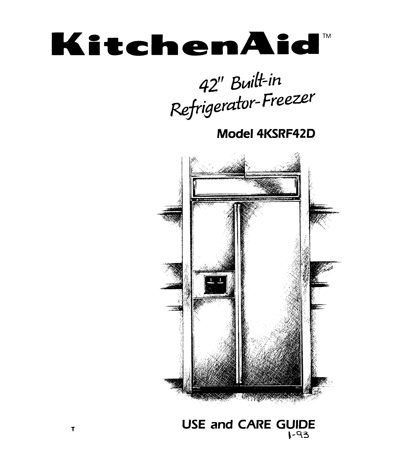 KitchenAid 338, 4KSRF42D User Manual