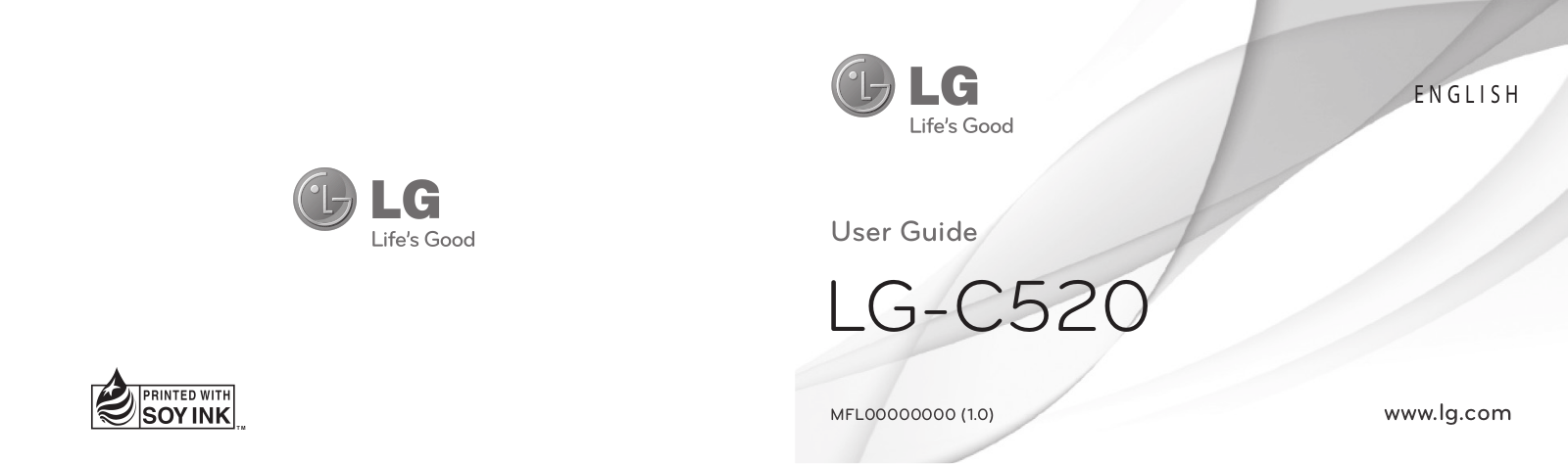 LG C520 Users manual