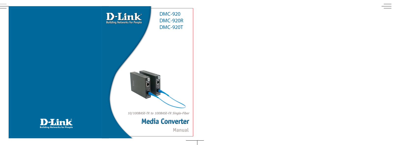D-link DMC-920R, DMC-920T User Manual