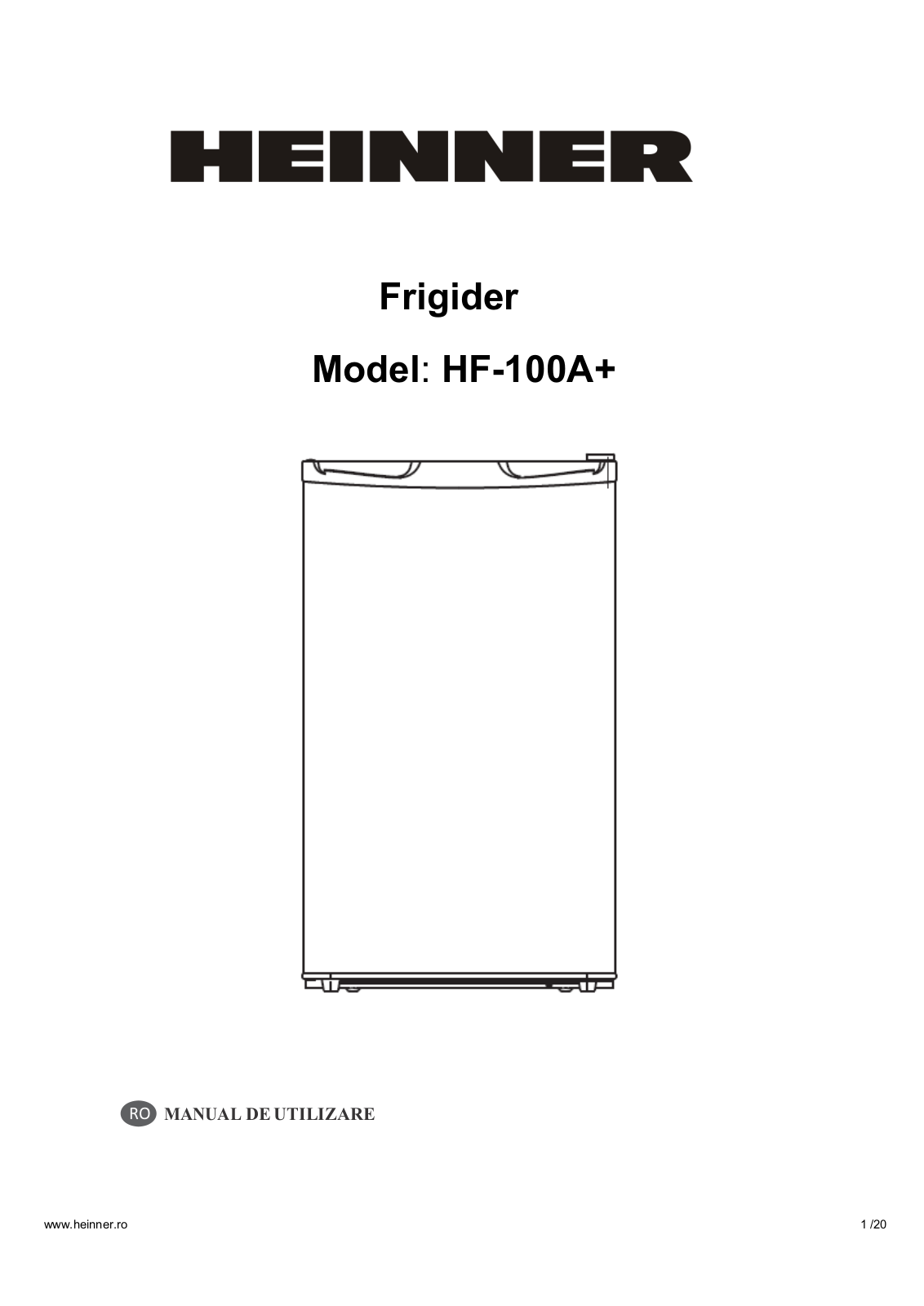 Heinner HF-100A+ User Manual - ManualMachine.com