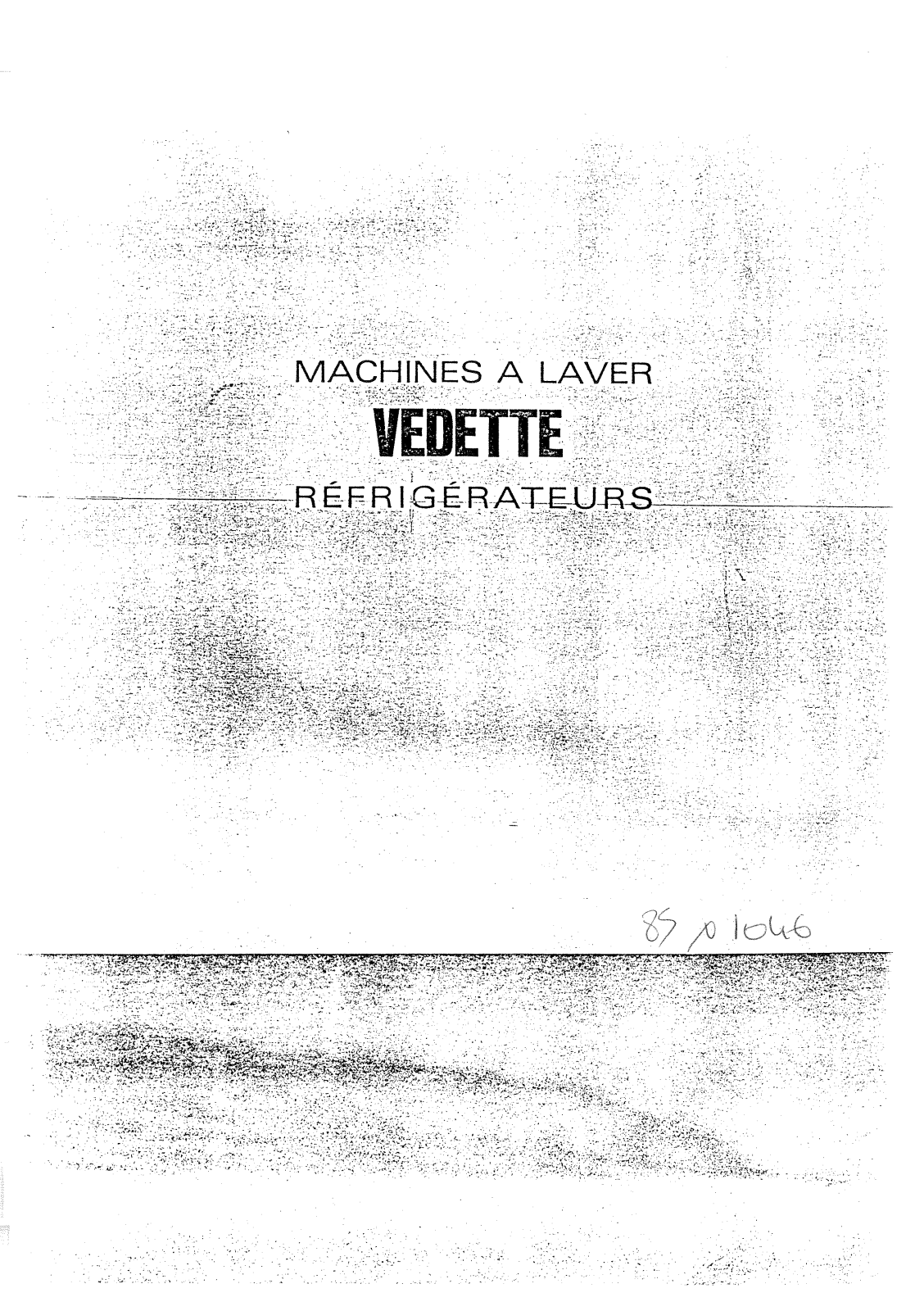 Vedette 569 User Manual