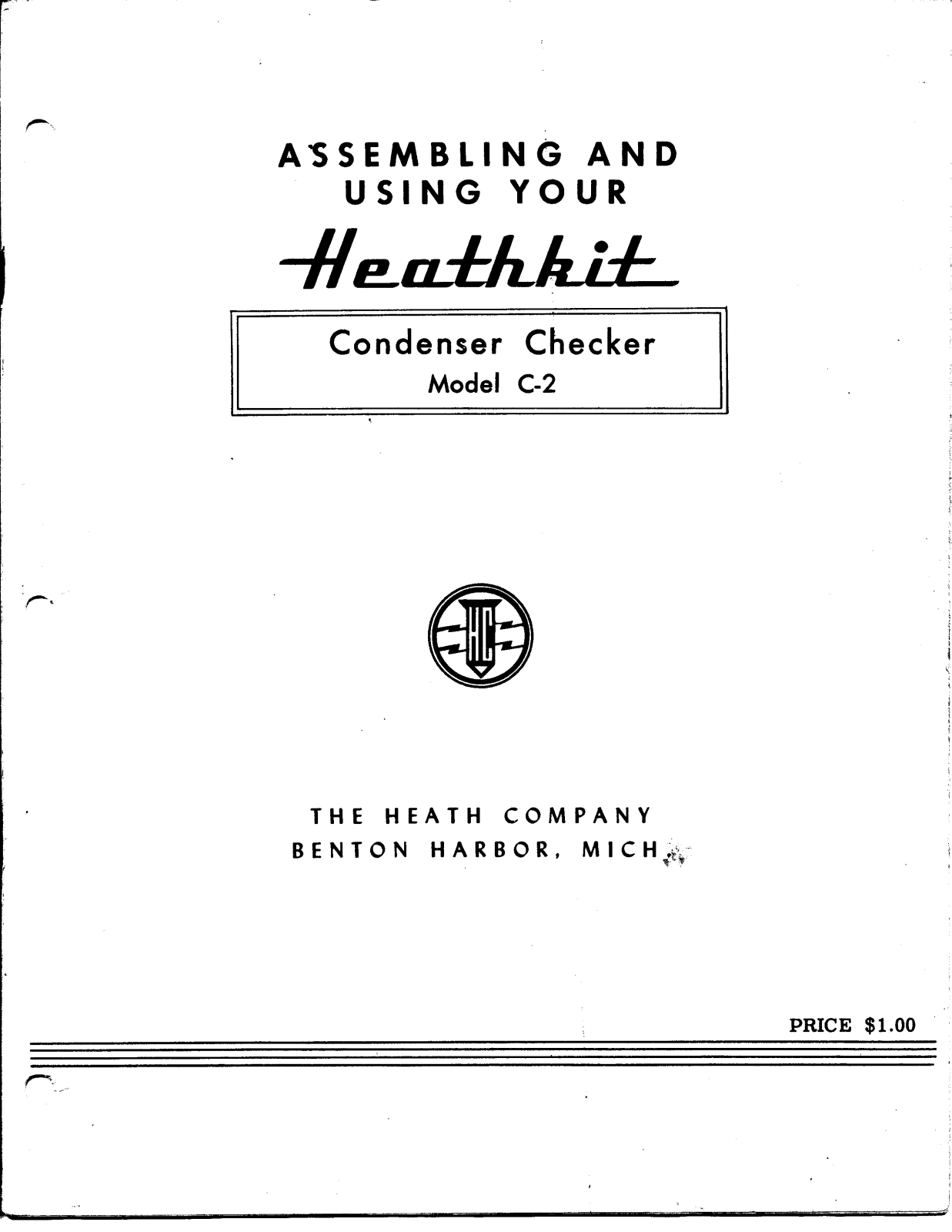 Heathkit C-2 Service Manual