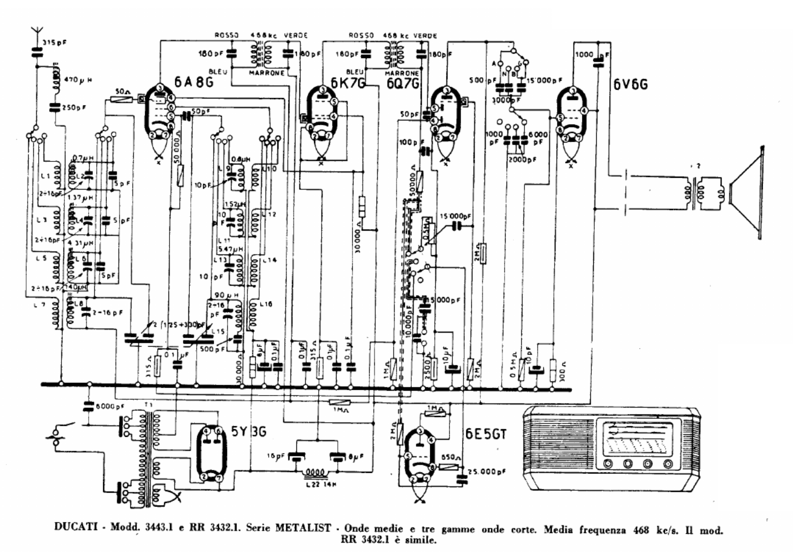 Ducati RR3432-1, RR3443-1 Diagram - ManualMachine.com