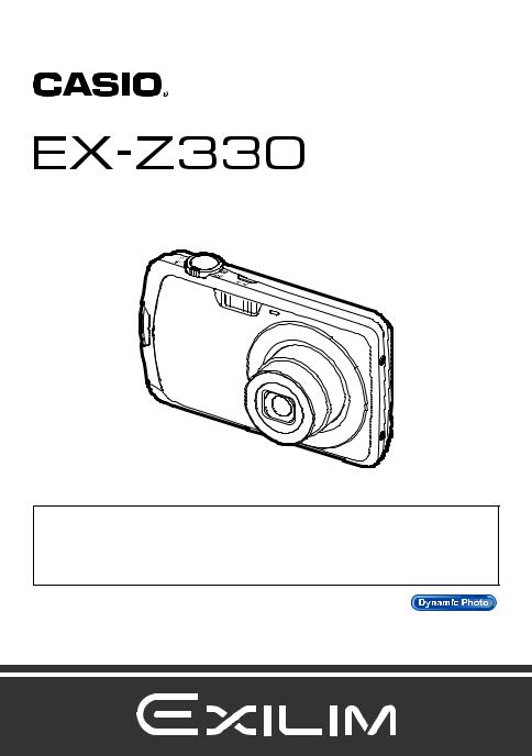 CASIO EX-Z330 User Manual
