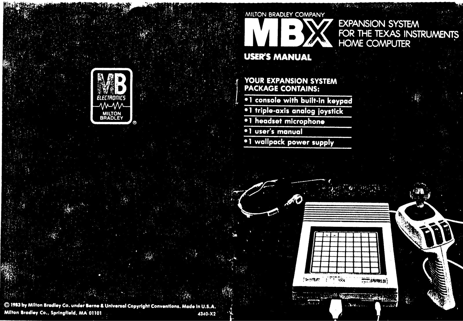 Hasbro MBX User Manual