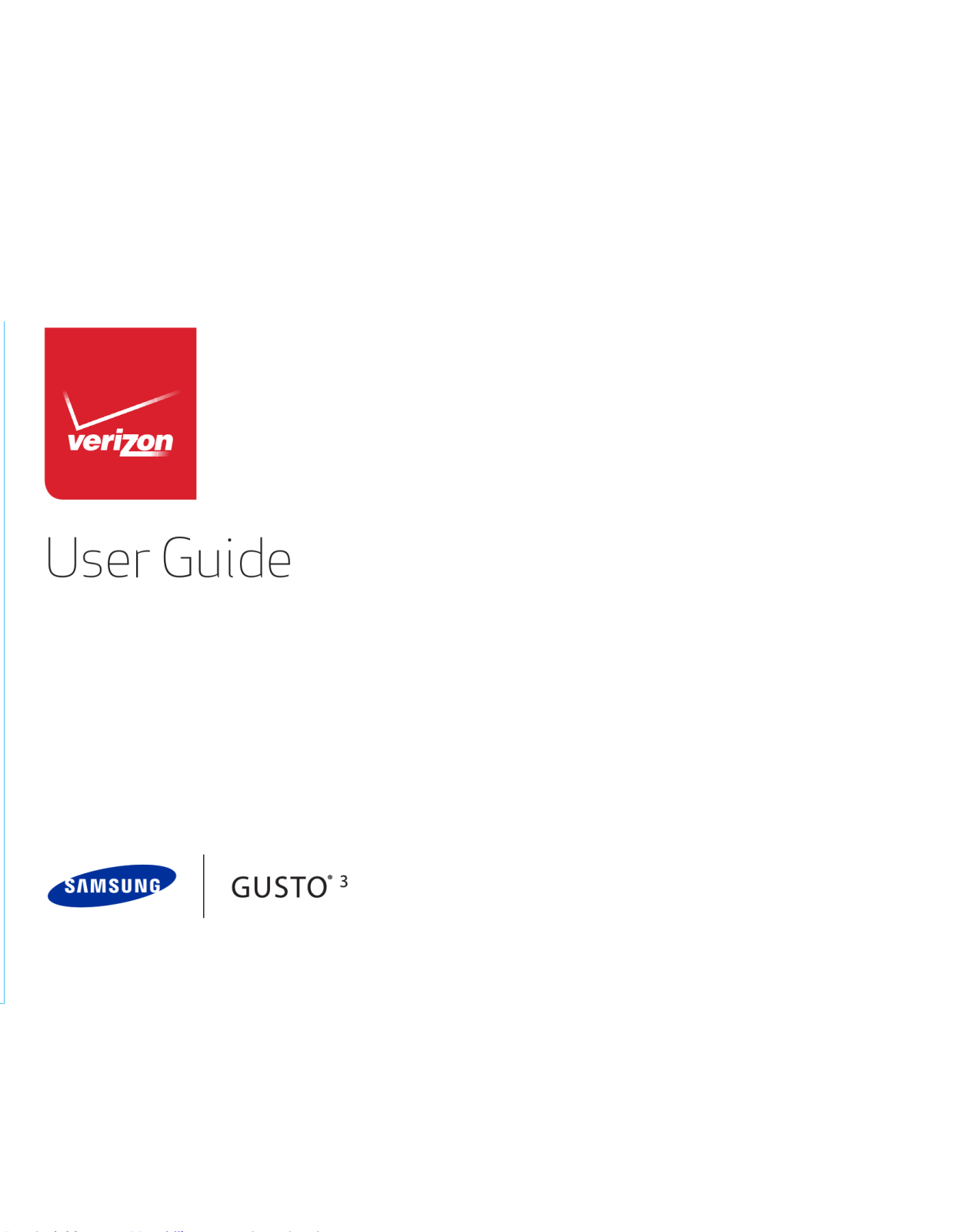 Samsung GUSTO 3 User Manual