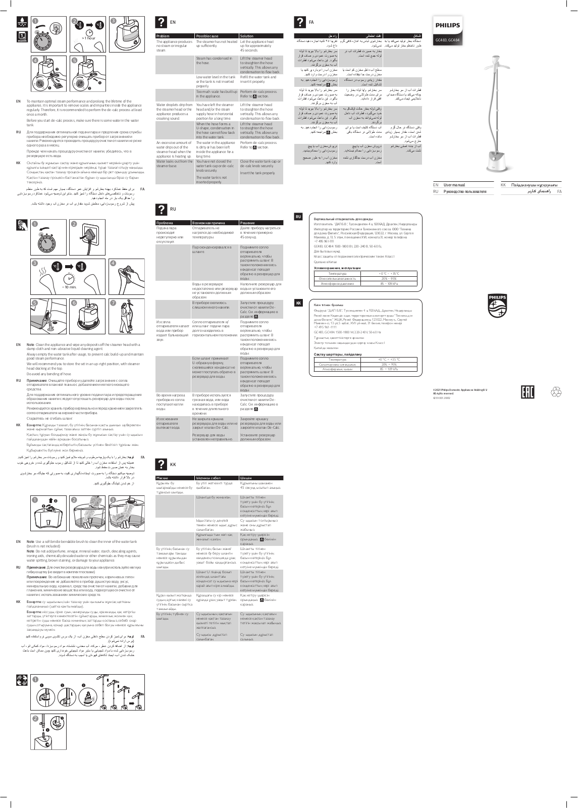 Philips GC484 User Manual