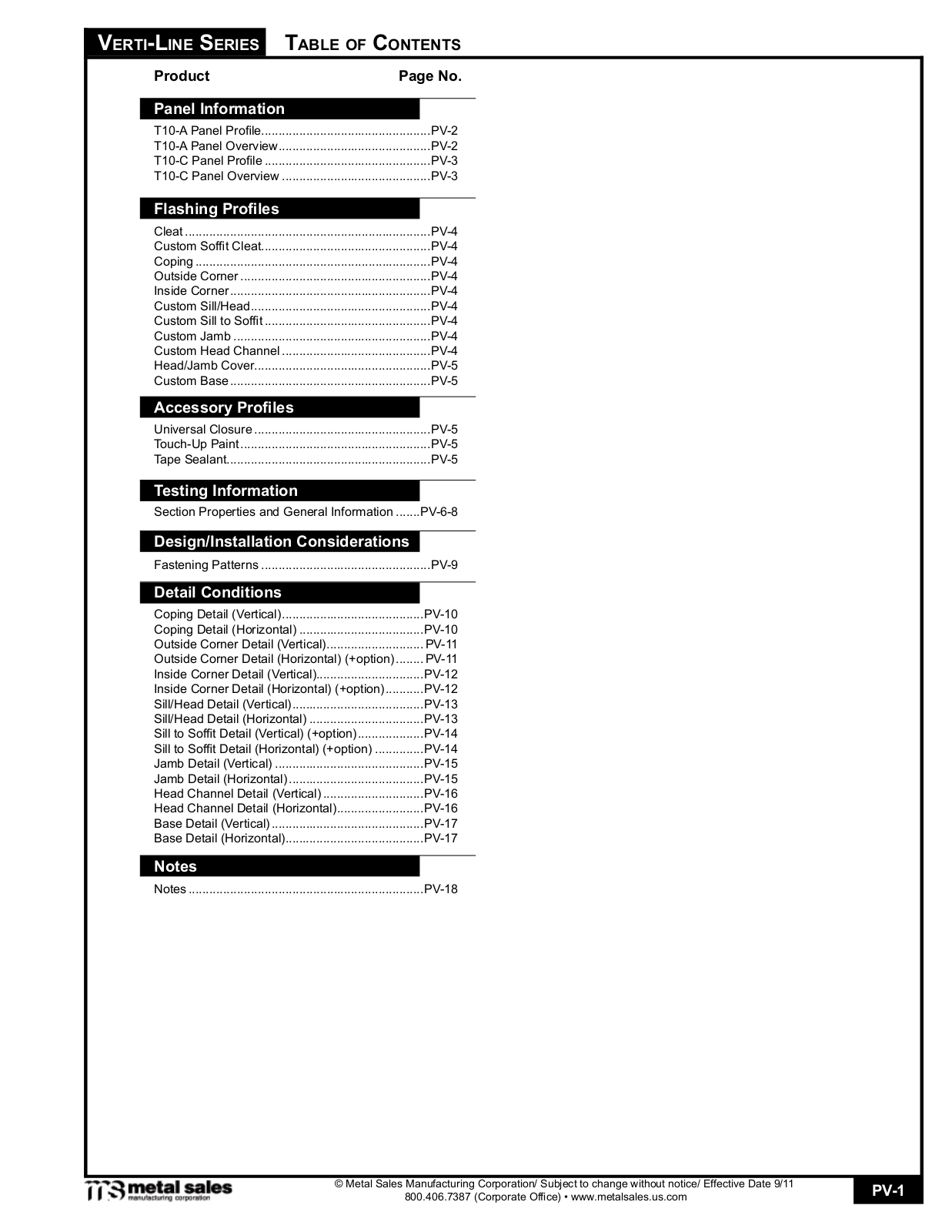 Metal Sales T10-C User Manual