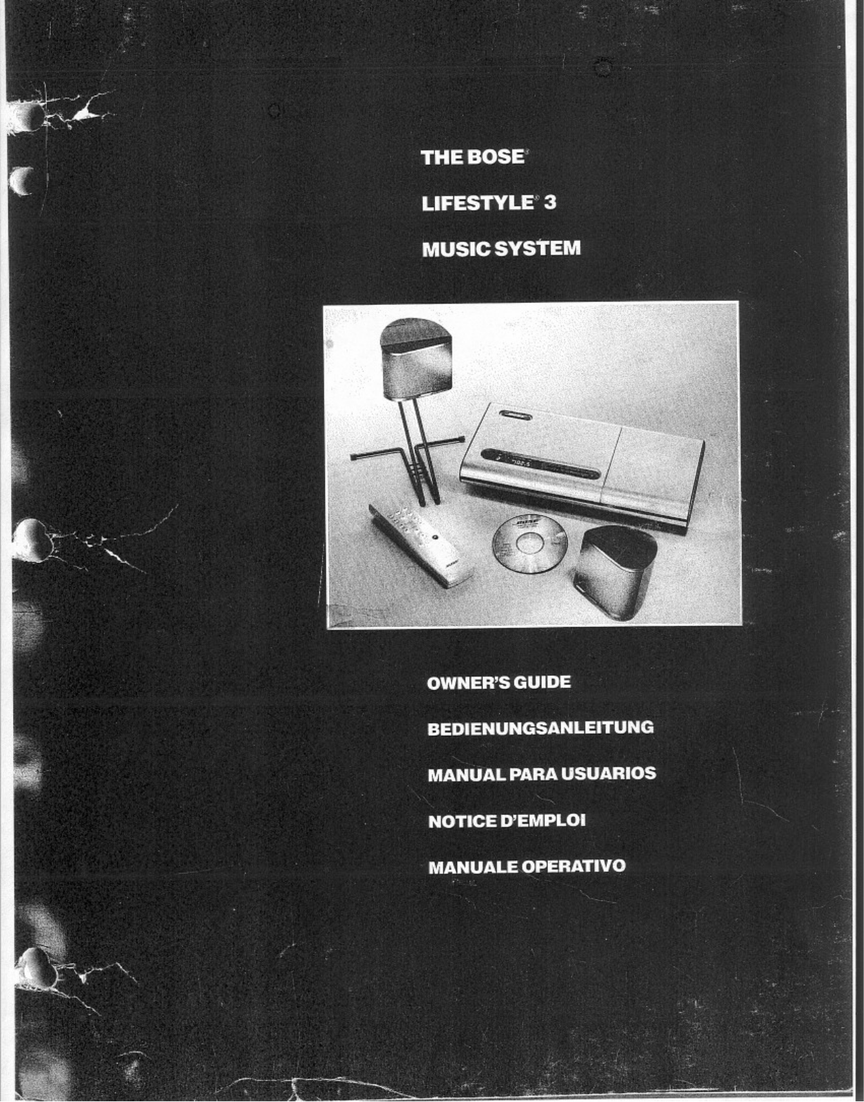 Bose Lifestyle 3 Owner Manual