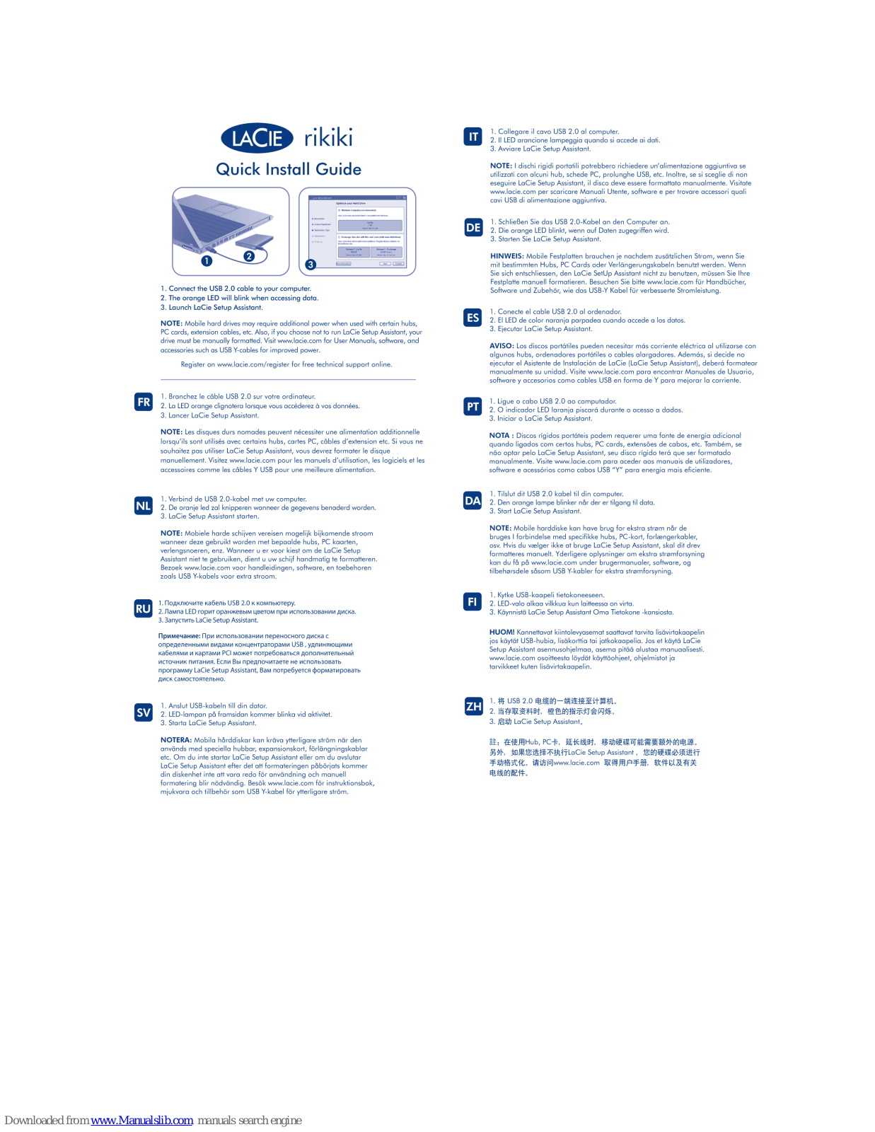 LaCie 301907, 301908 Installation Manual - ManualMachine.com