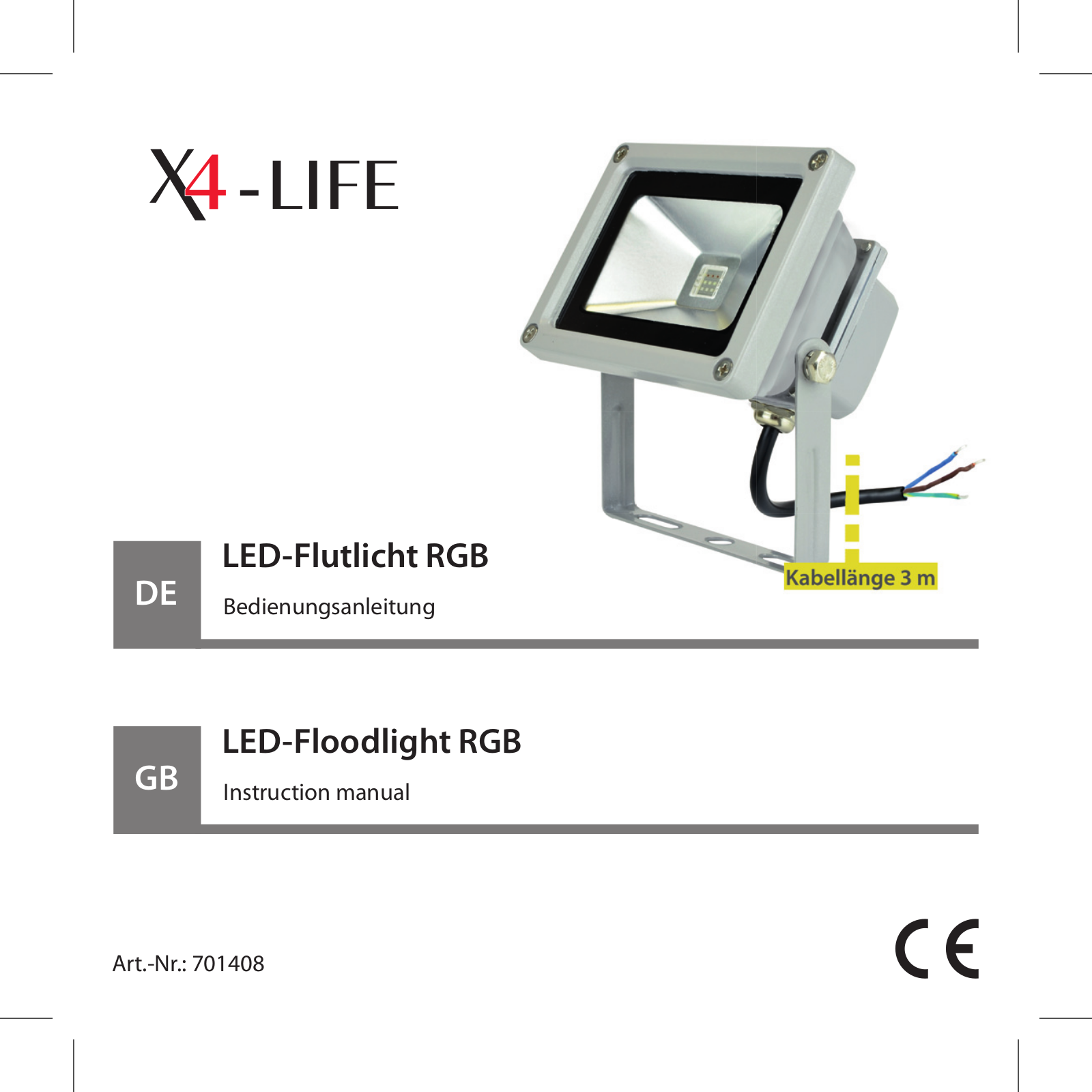 X4-LIFE 701455 User guide - ManualMachine.com