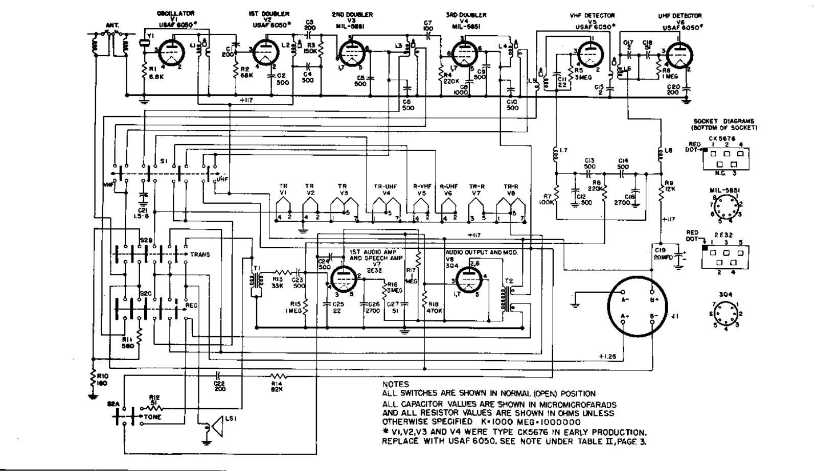 Rotel RT-159-A Schematic