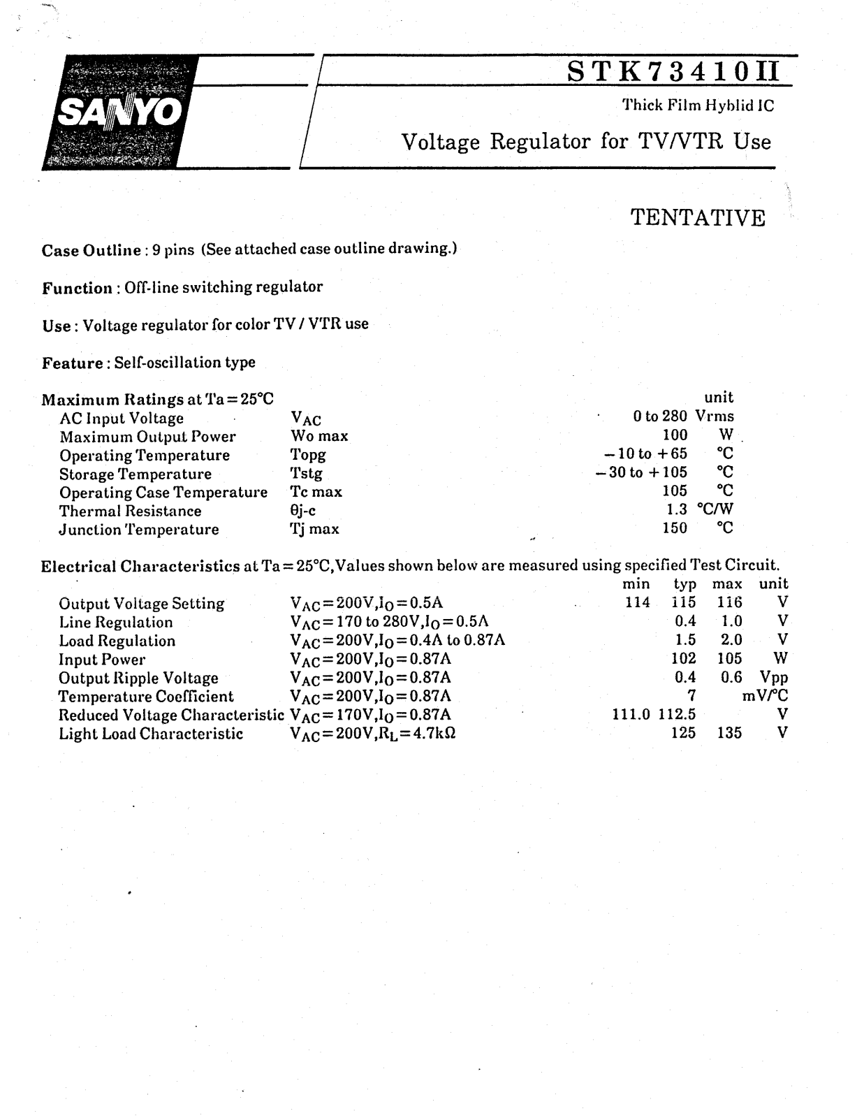 EMERSON STK73410 Service Manual