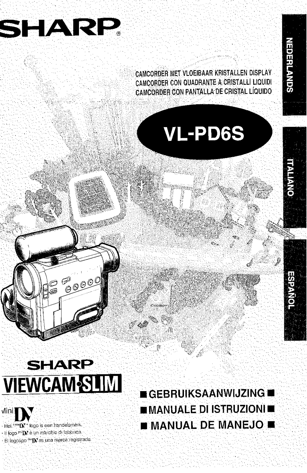 Sharp VLPD6S User Manual