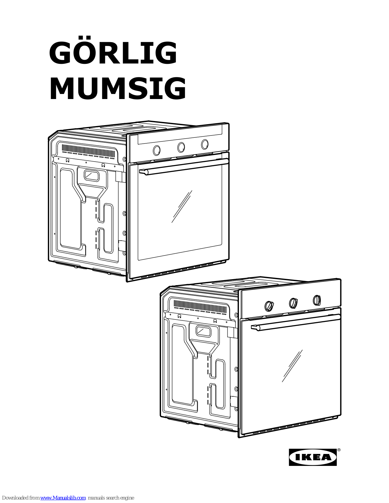 IKEA GÖRLIG, MUMSIG Instruction - ManualMachine.com