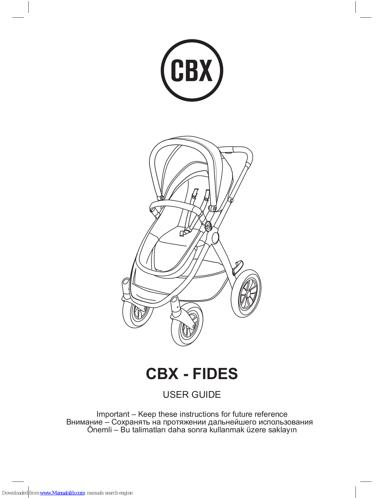 CBX FIDES User Manual - ManualMachine.com