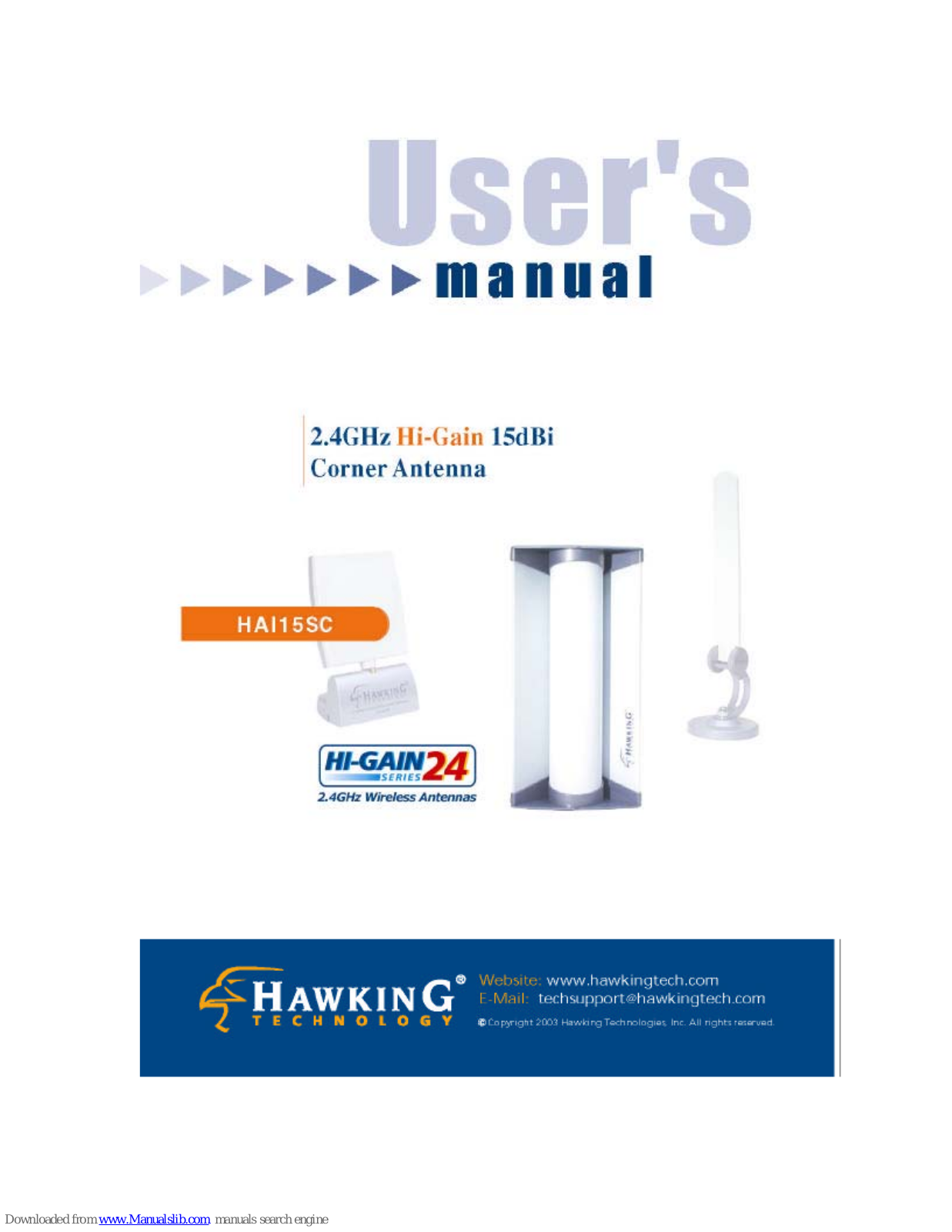 Hawking HAI15SC User Manual