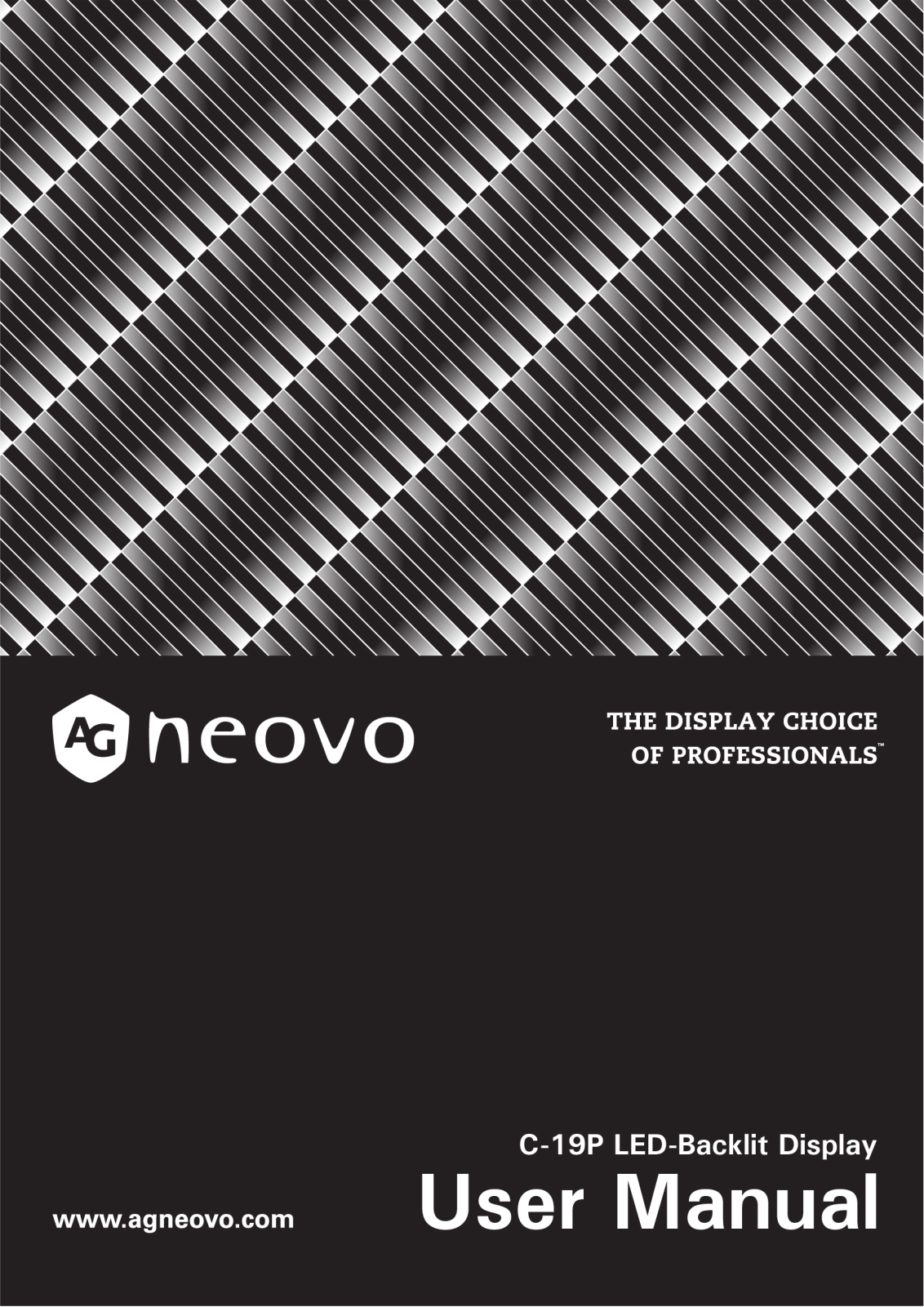 AG Neovo C-19P User Manual