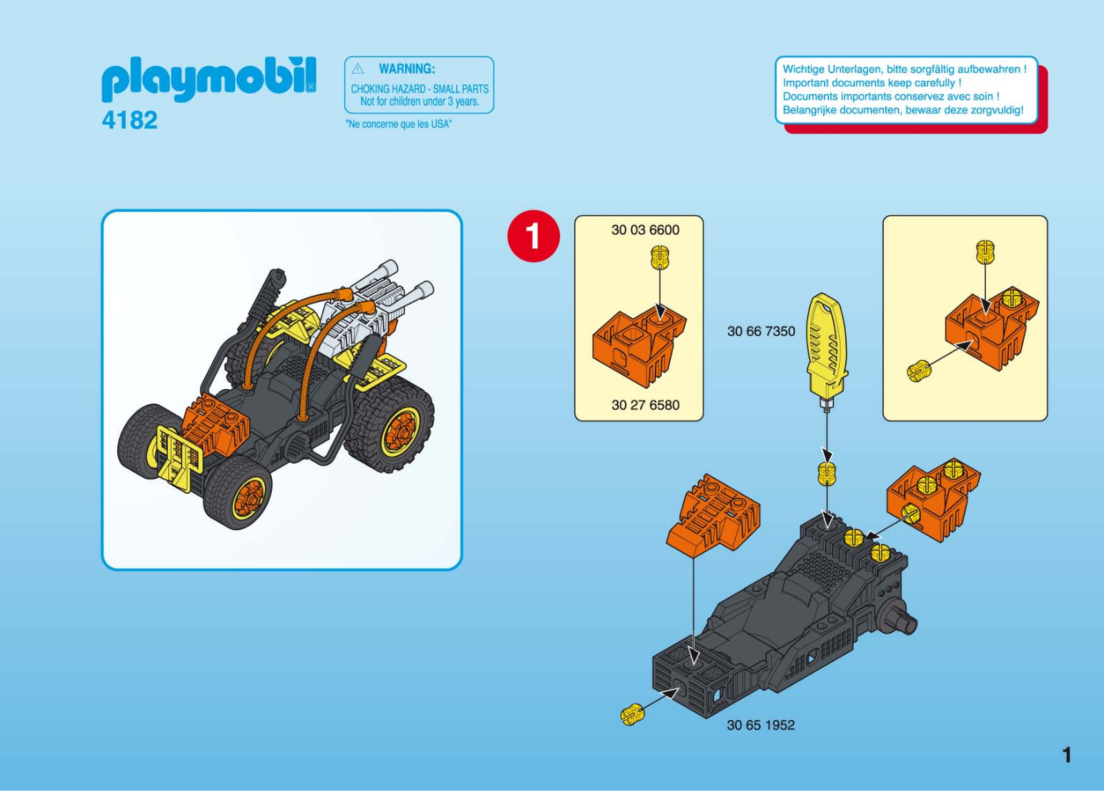 Playmobil 4182 Instructions