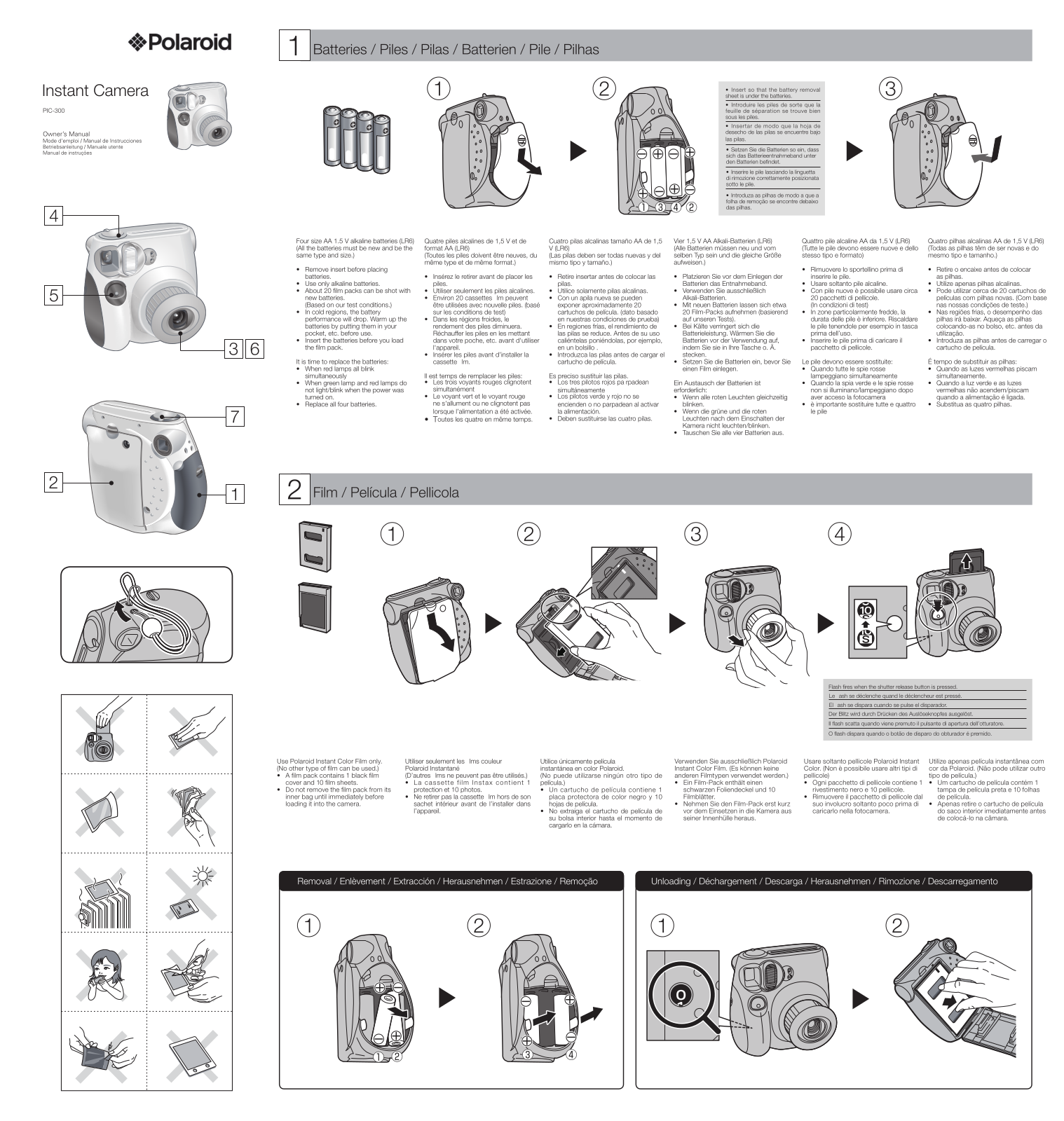 Polaroid PIC-300 User guide