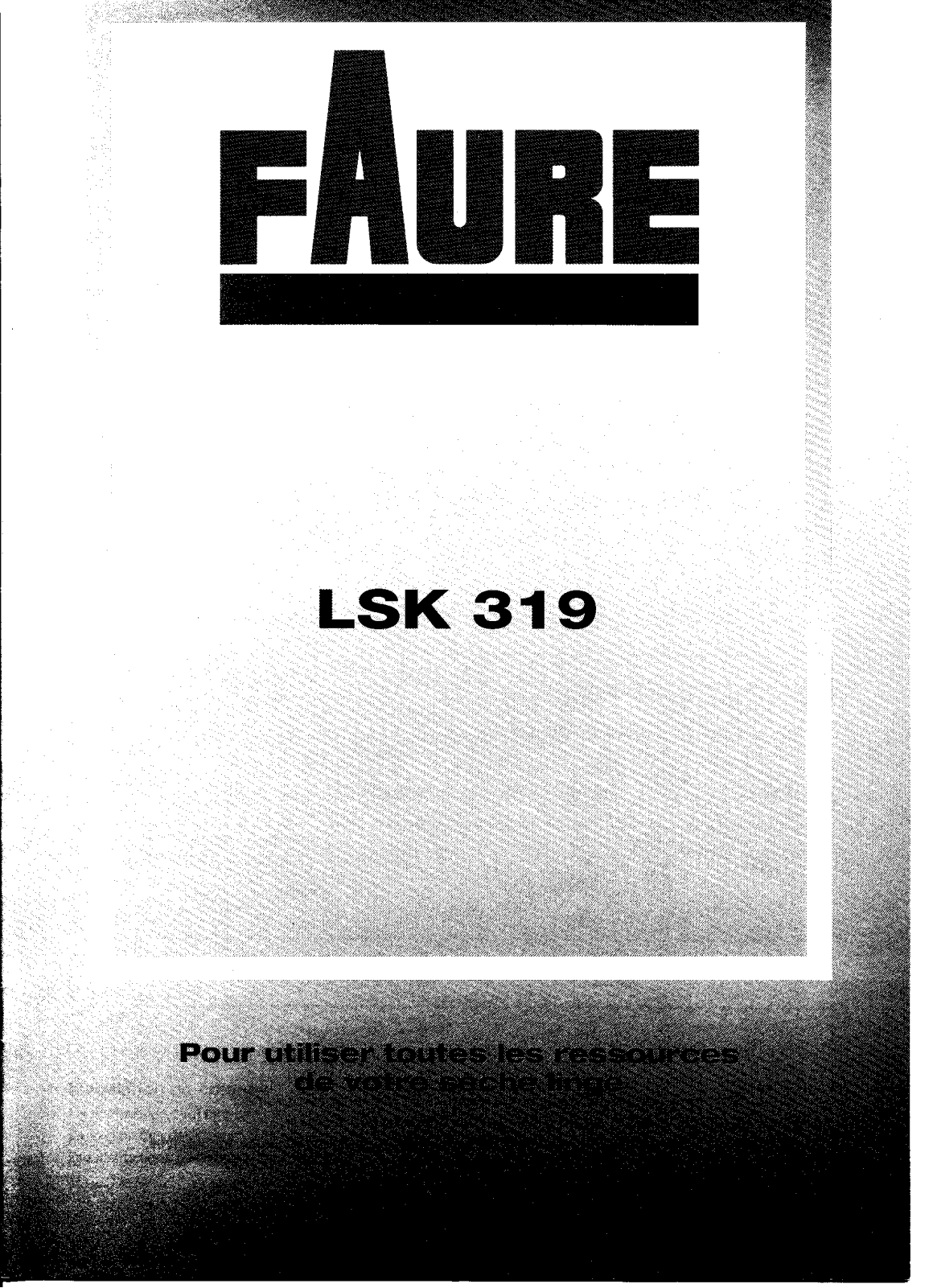 Faure LSK319 User Manual