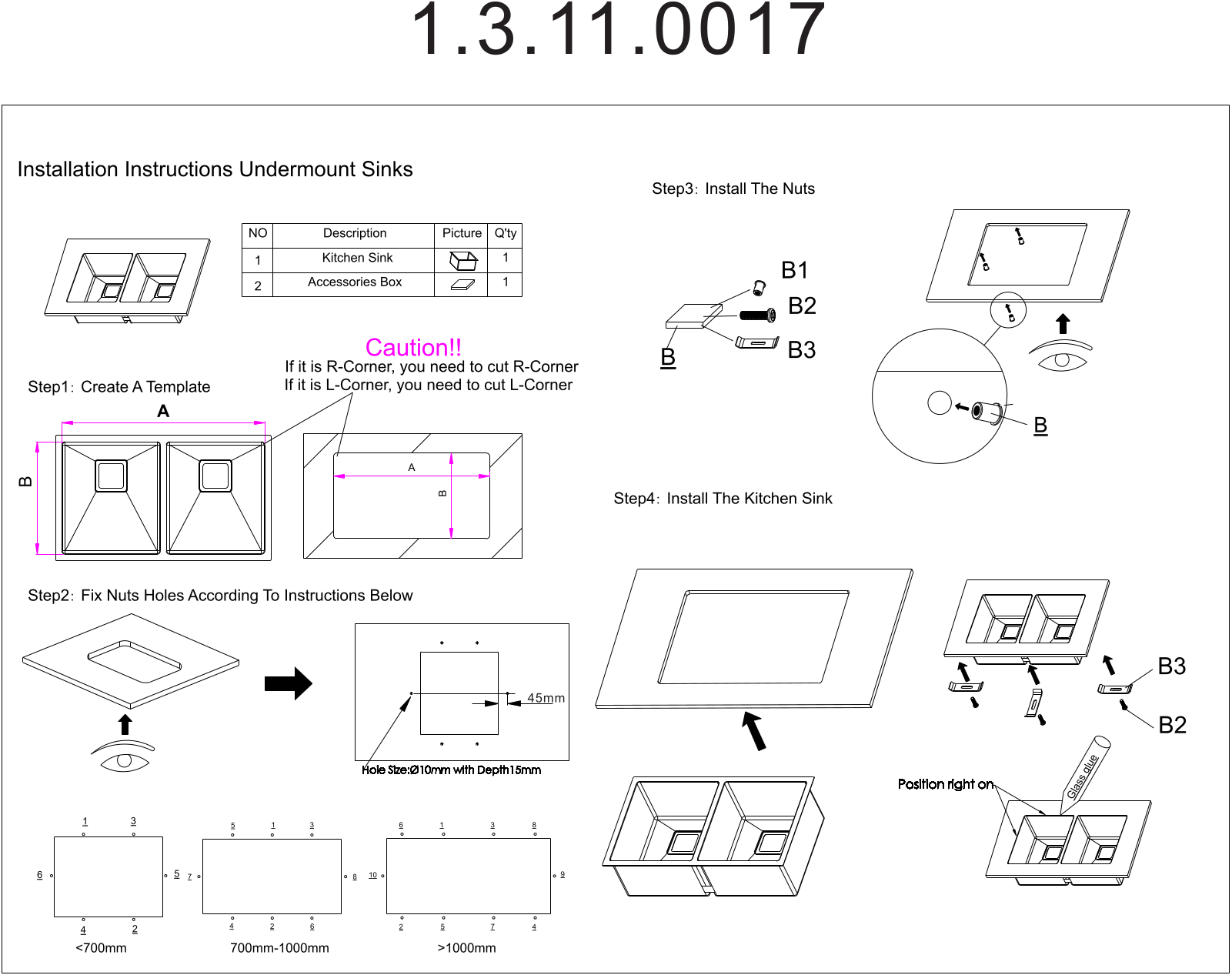 BNK QPAY1576 Installation & Assembly - ManualMachine.com