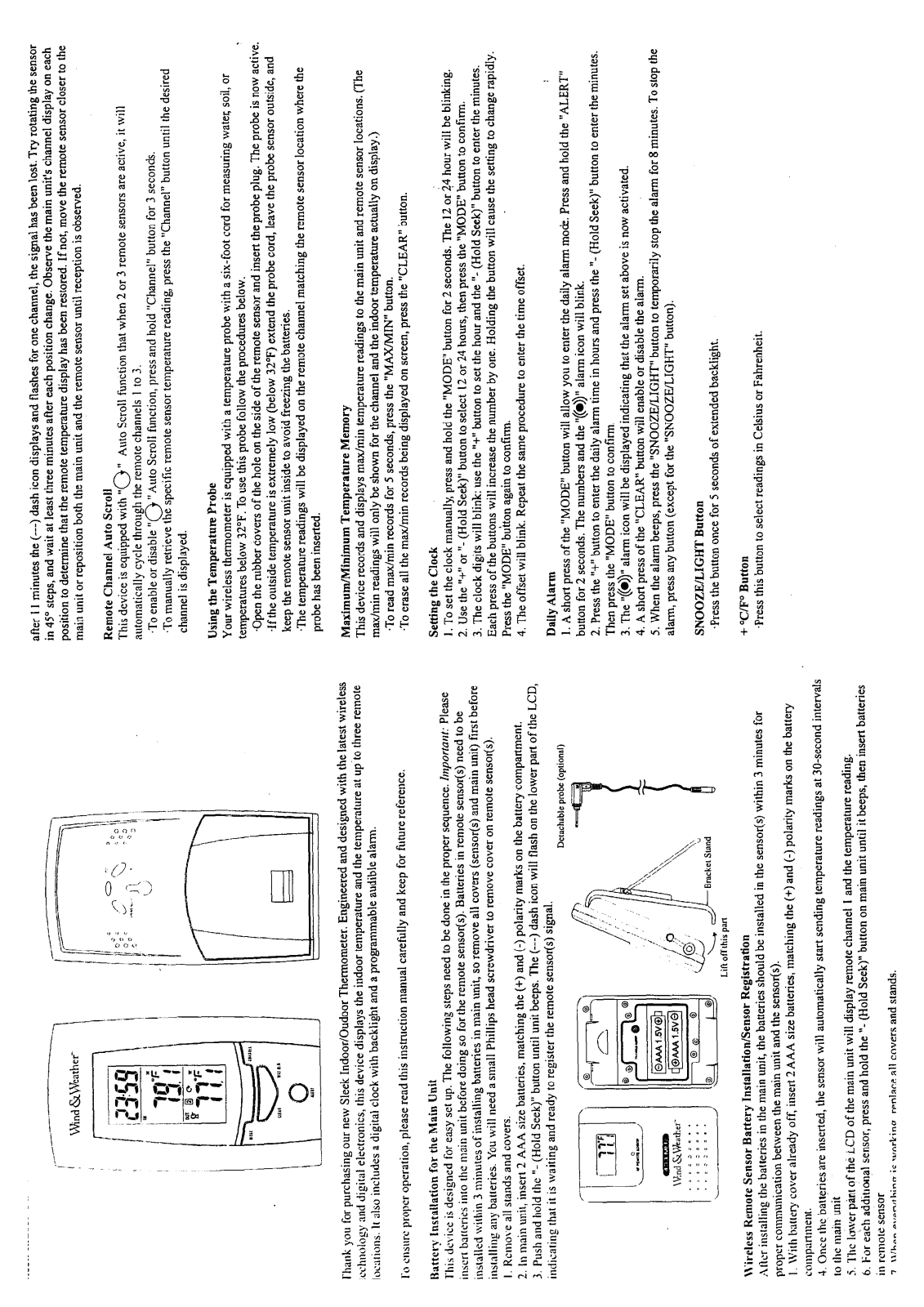 Ewig Macao Commercial Offshore 217S54 Users manual