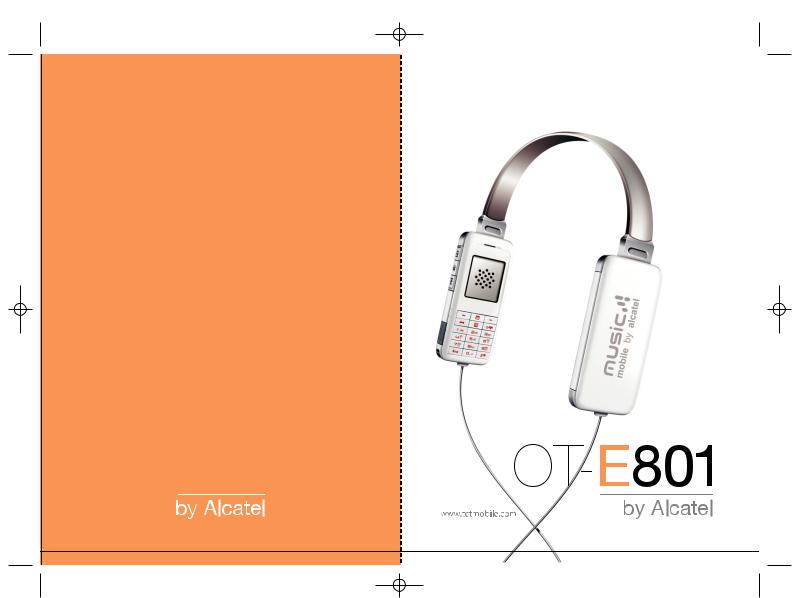 Alcatel OT-E801, OT-E801A User Manual