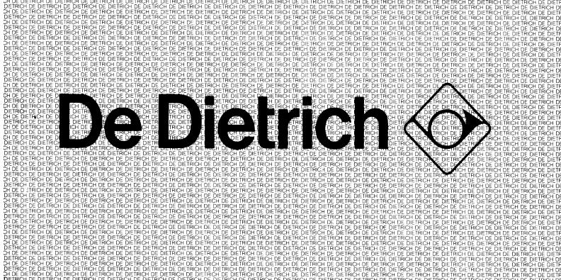 De dietrich HG6945E1, HG6645E1 User and installation Manual