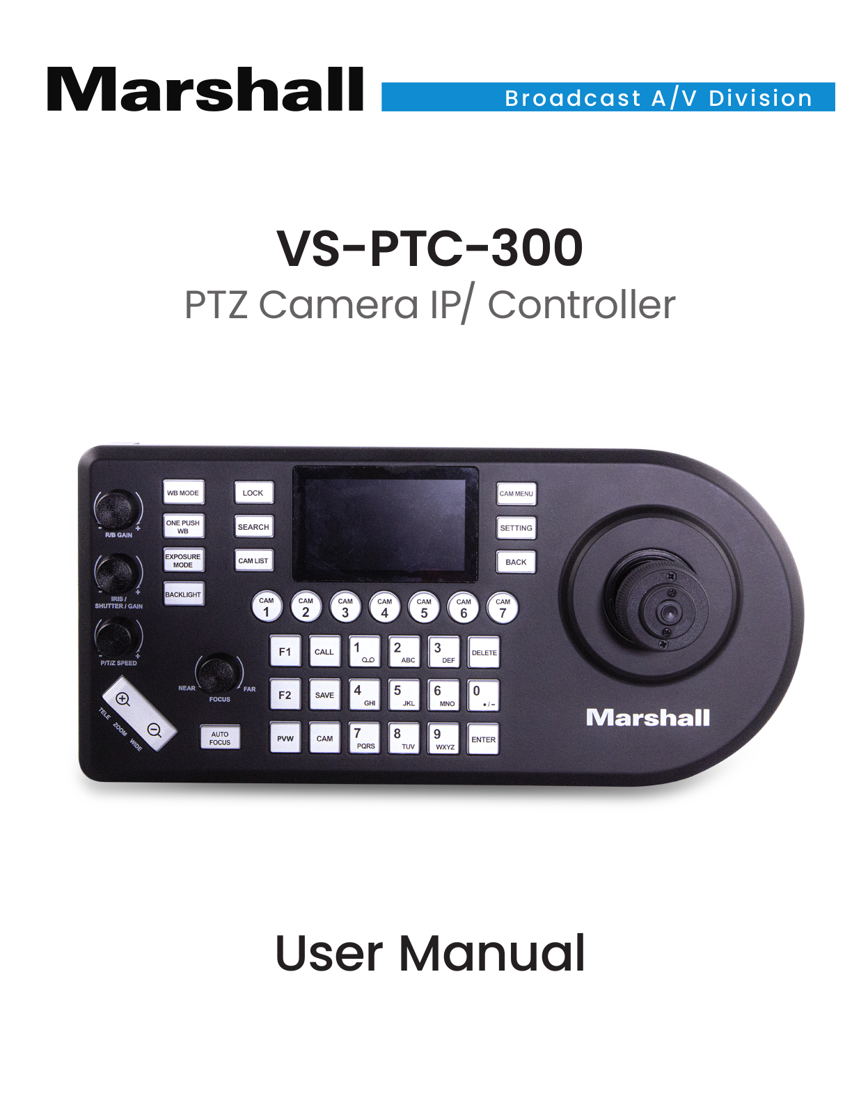 Marshall Electronics VS-PTC-300 User guide - ManualMachine.com