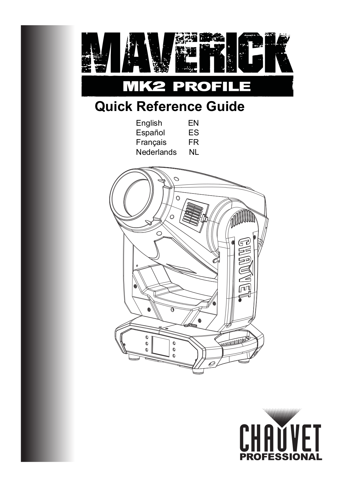 Chauvet Pro Maverick Mk 2 Profile Quick Start Guide