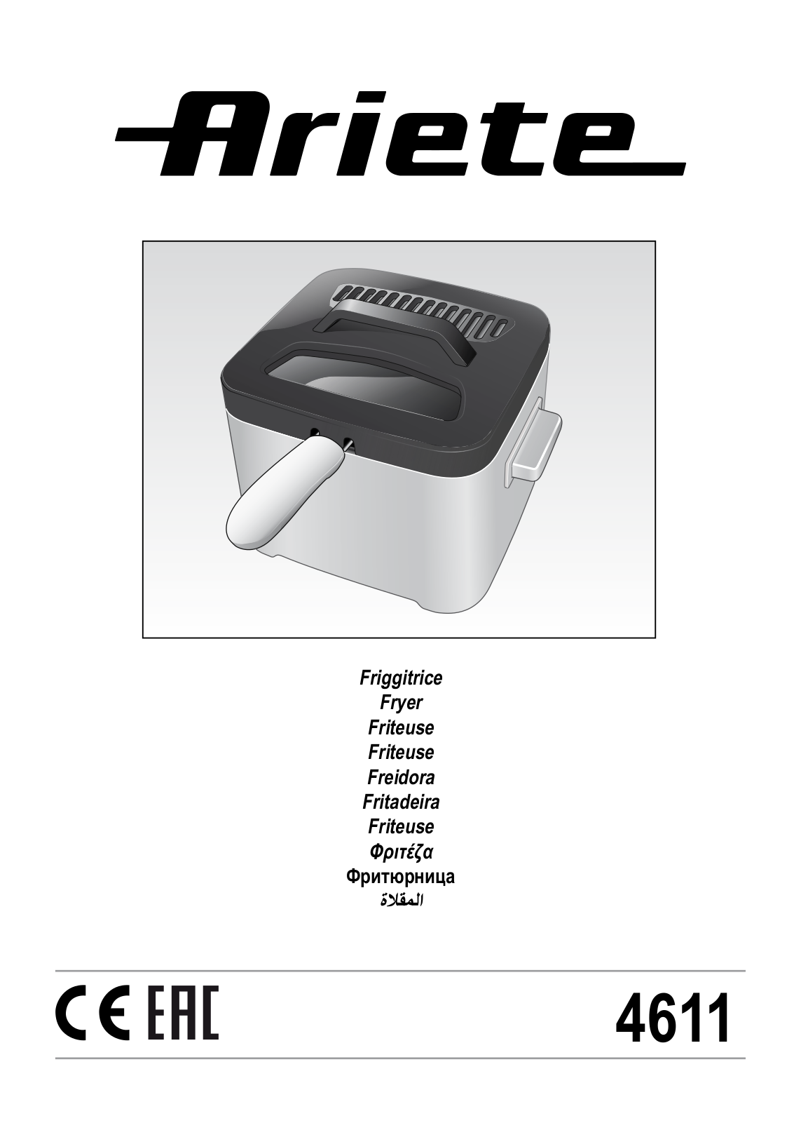 Ariete 4611 User Manual