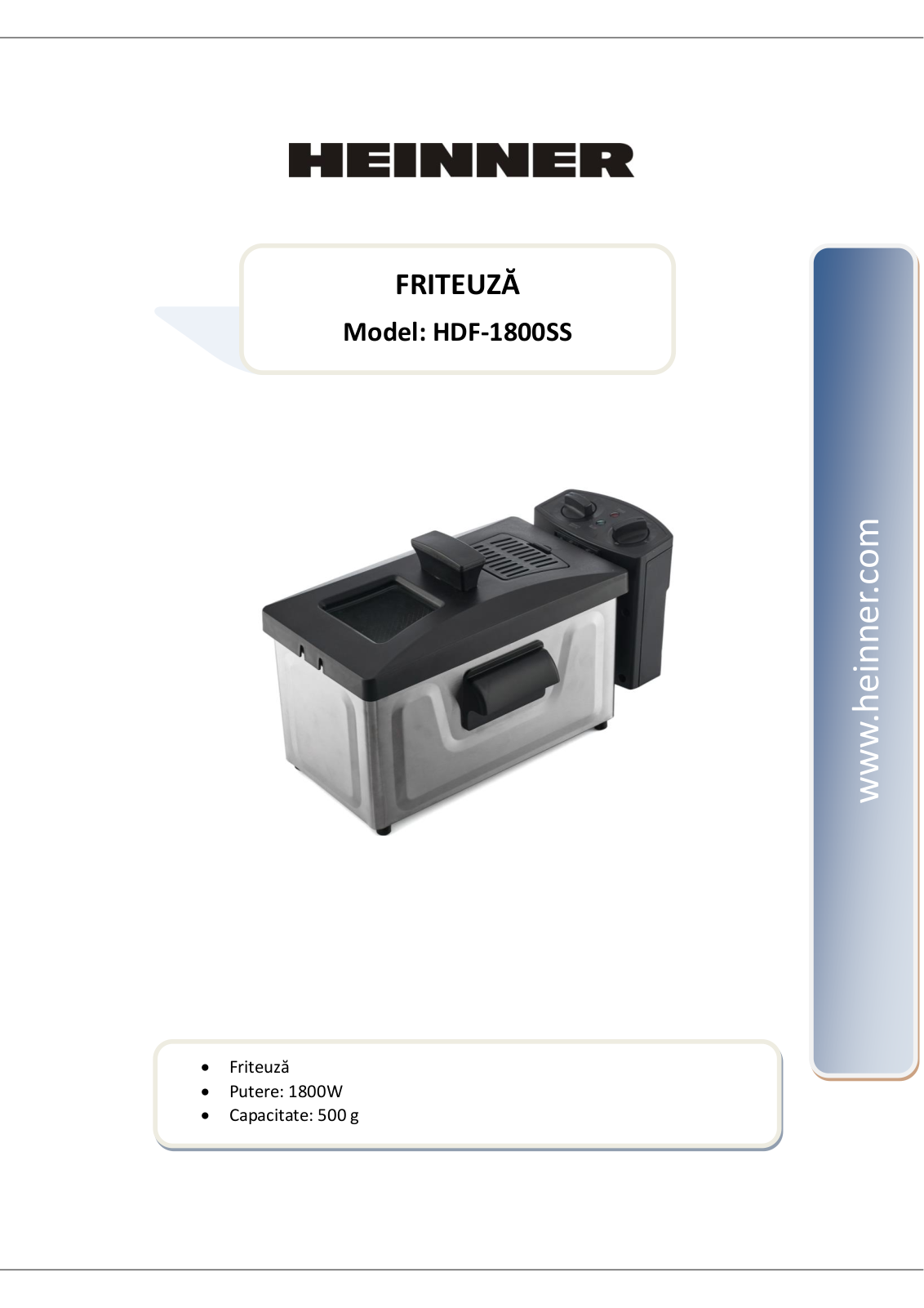 Heinner HDF-1800SS User guide - ManualMachine.com