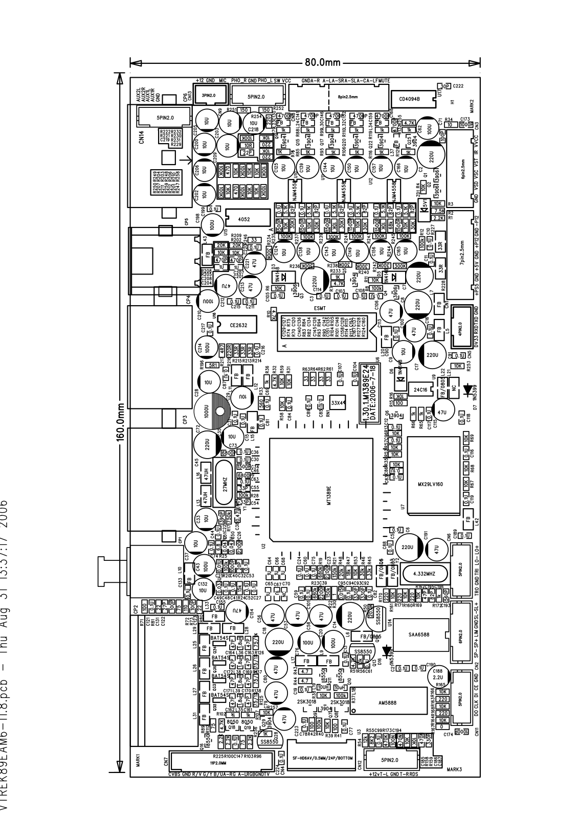 Vitek VT-4060 Schematic