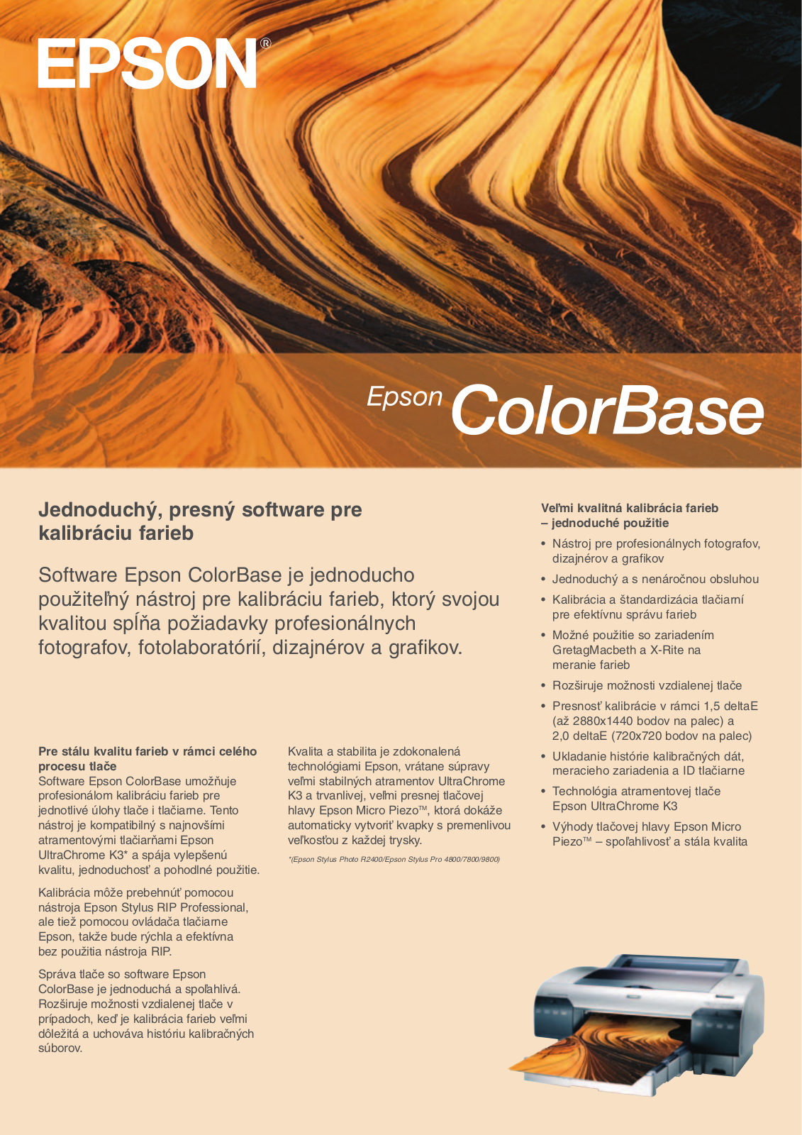 Epson COLORBASE BROCHURE