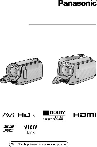 Panasonic HDC-SD80, HDC-TM80, HDC-HS80 User Manual