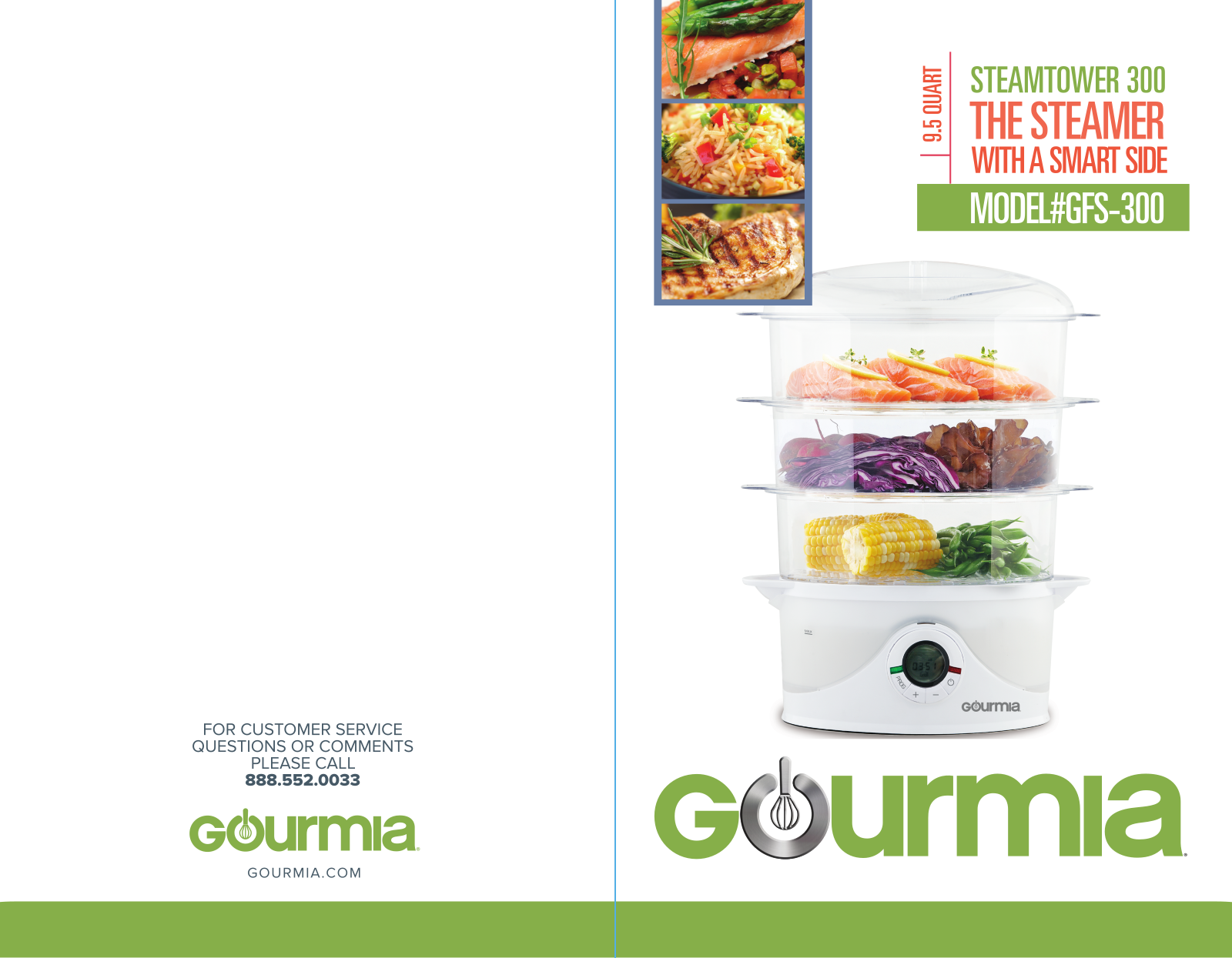 Gourmia GFS300 User Manual